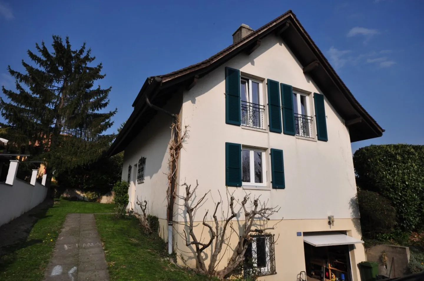 Möbliertes Zimmer zur Miete in einer schönen Villa im Herzen von Gland - Foto 10 von 12