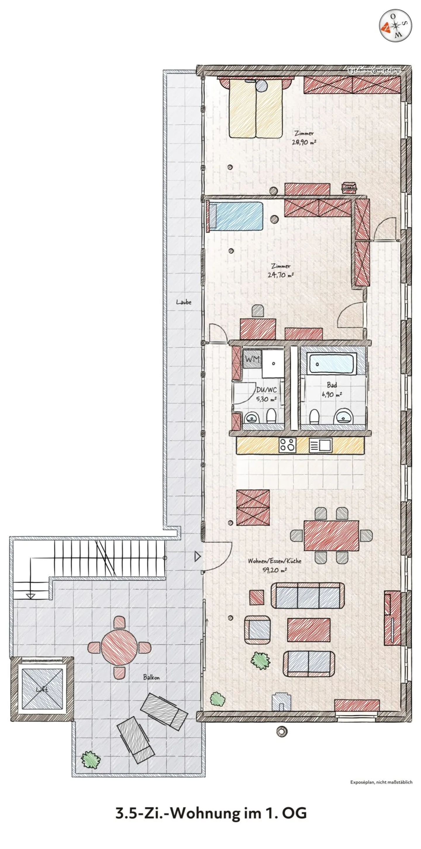 Votre nouveau chez-vous au cœur de Winterthour - moderne, lumineux et central ! - Photo 16 sur 16