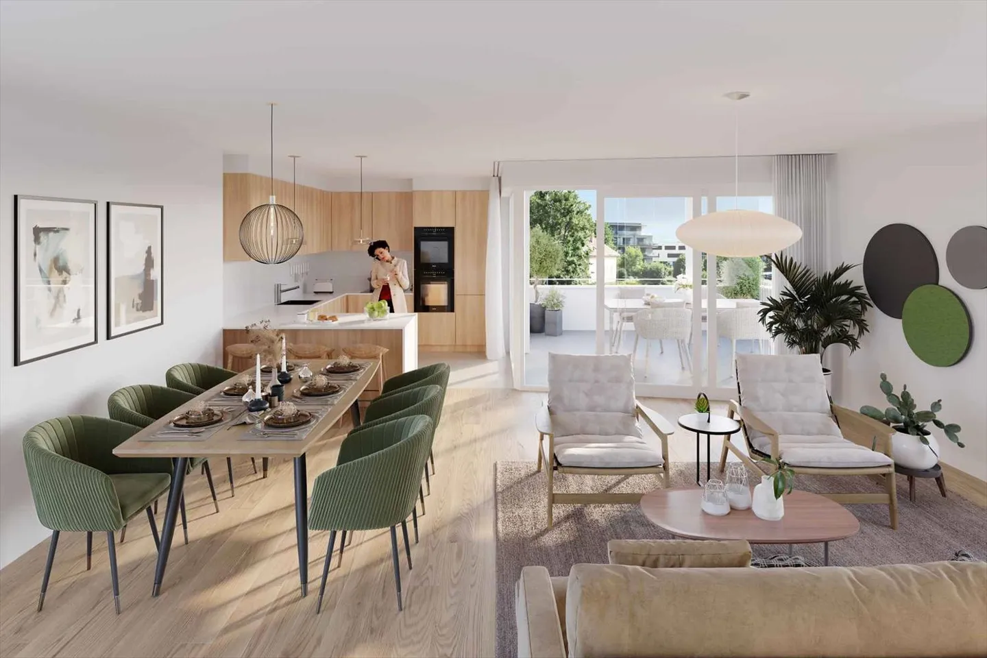 4,5-Zimmer-Wohnung - Foto 2 von 4