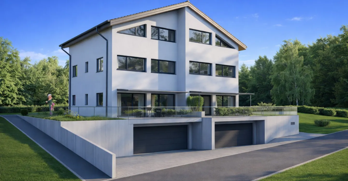 Villa Familiale Moderne à Ropraz - Photo 3 sur 8