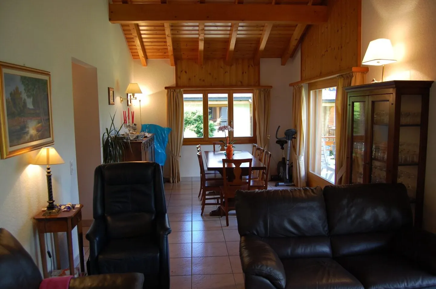 Chalet avec charme, 6,5 pièces à Crans – Vue incomparable et cadre alpin exceptionnel - Photo 4 sur 17