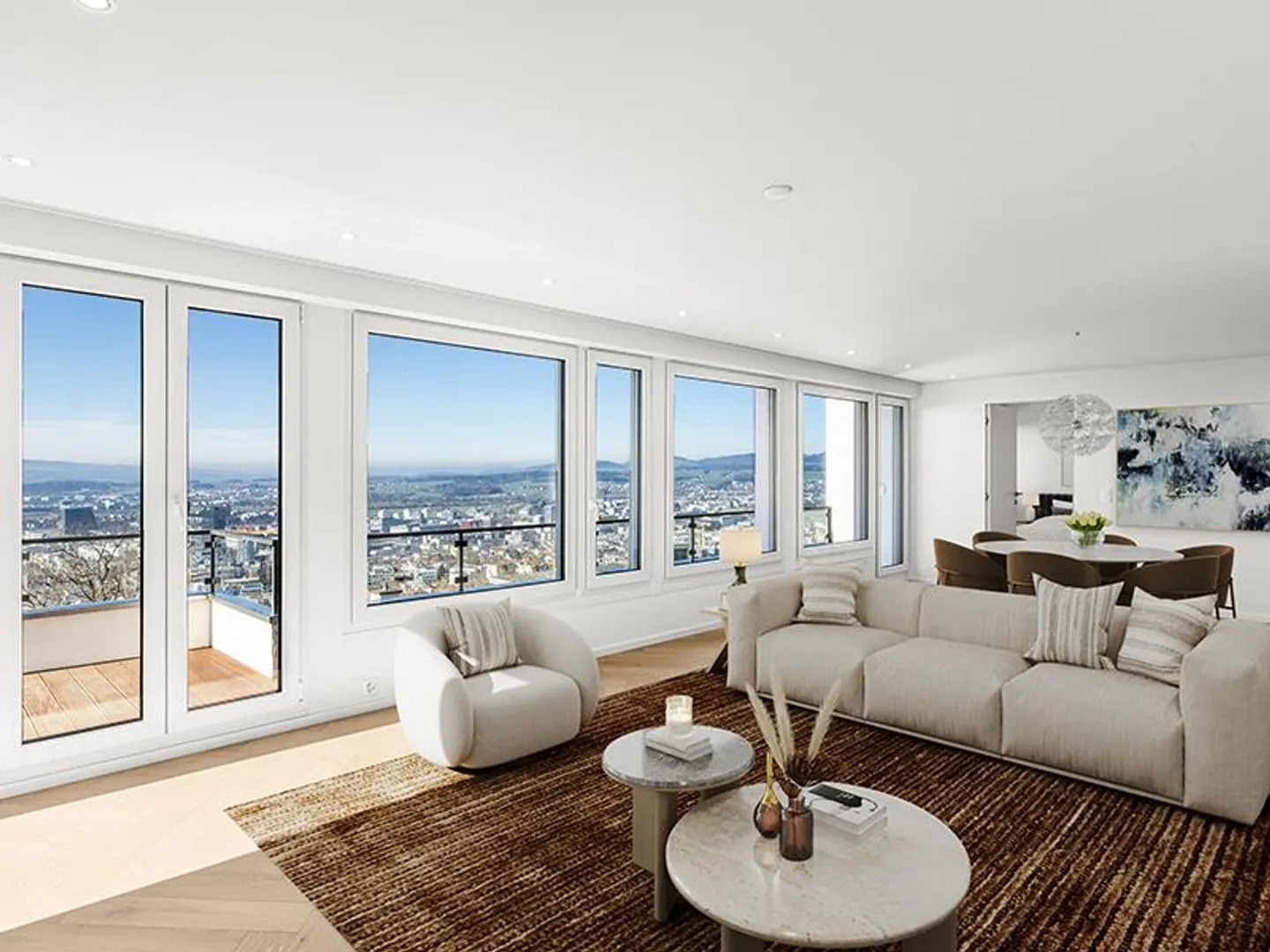 Skyline Glamour Wohnung - Foto 6 von 11