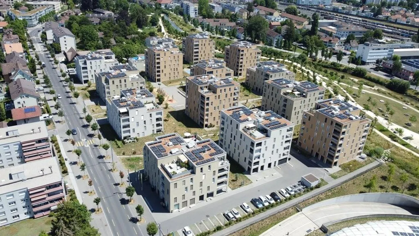 Moderno appartamento 2.5 stanze nel bellissimo Jardin du Paradis - Foto 10 di 11