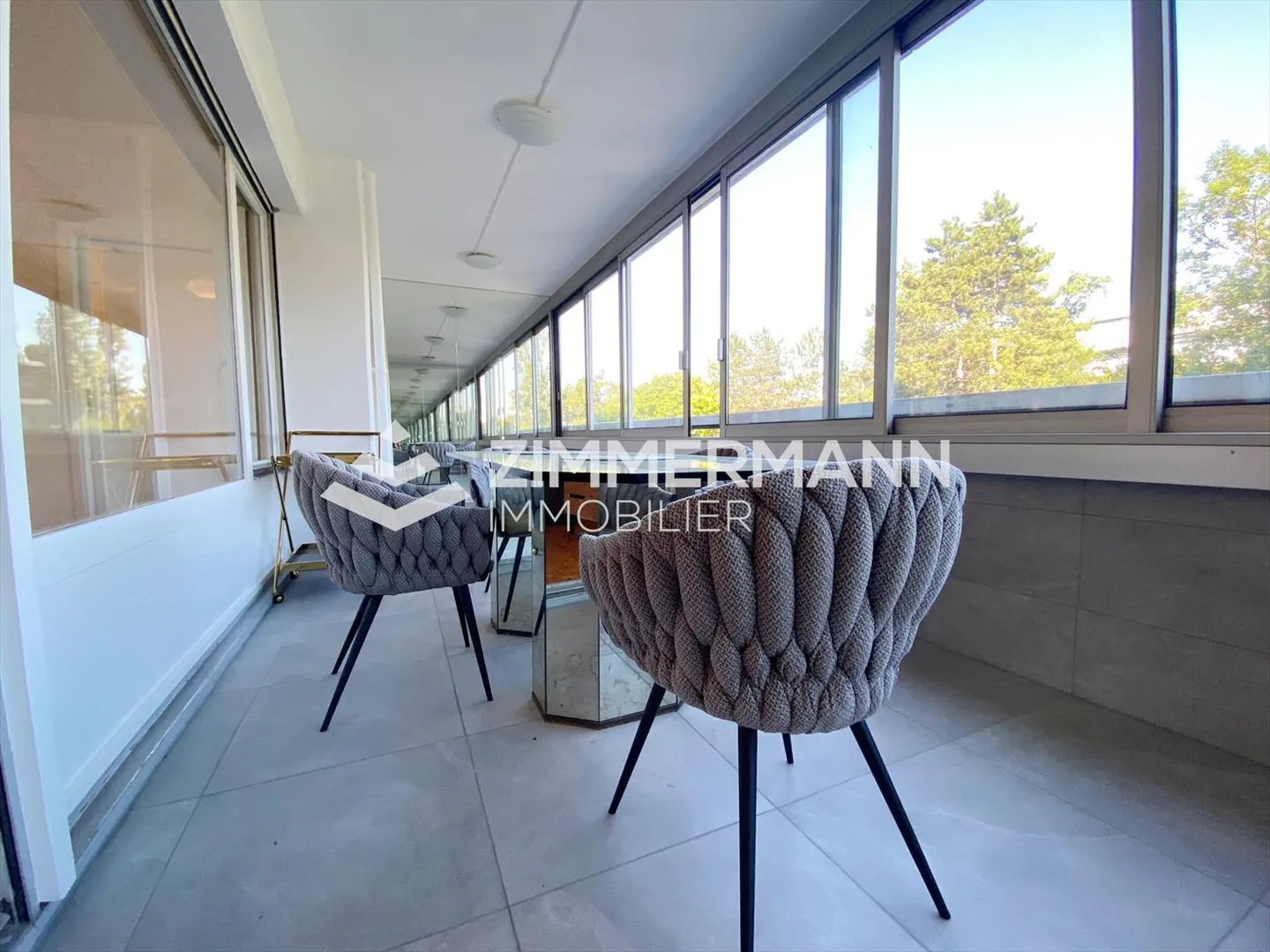Sublime appartamento di 4 stanze arredato in una residenza a Chêne-Bougeries - Foto 3 di 13