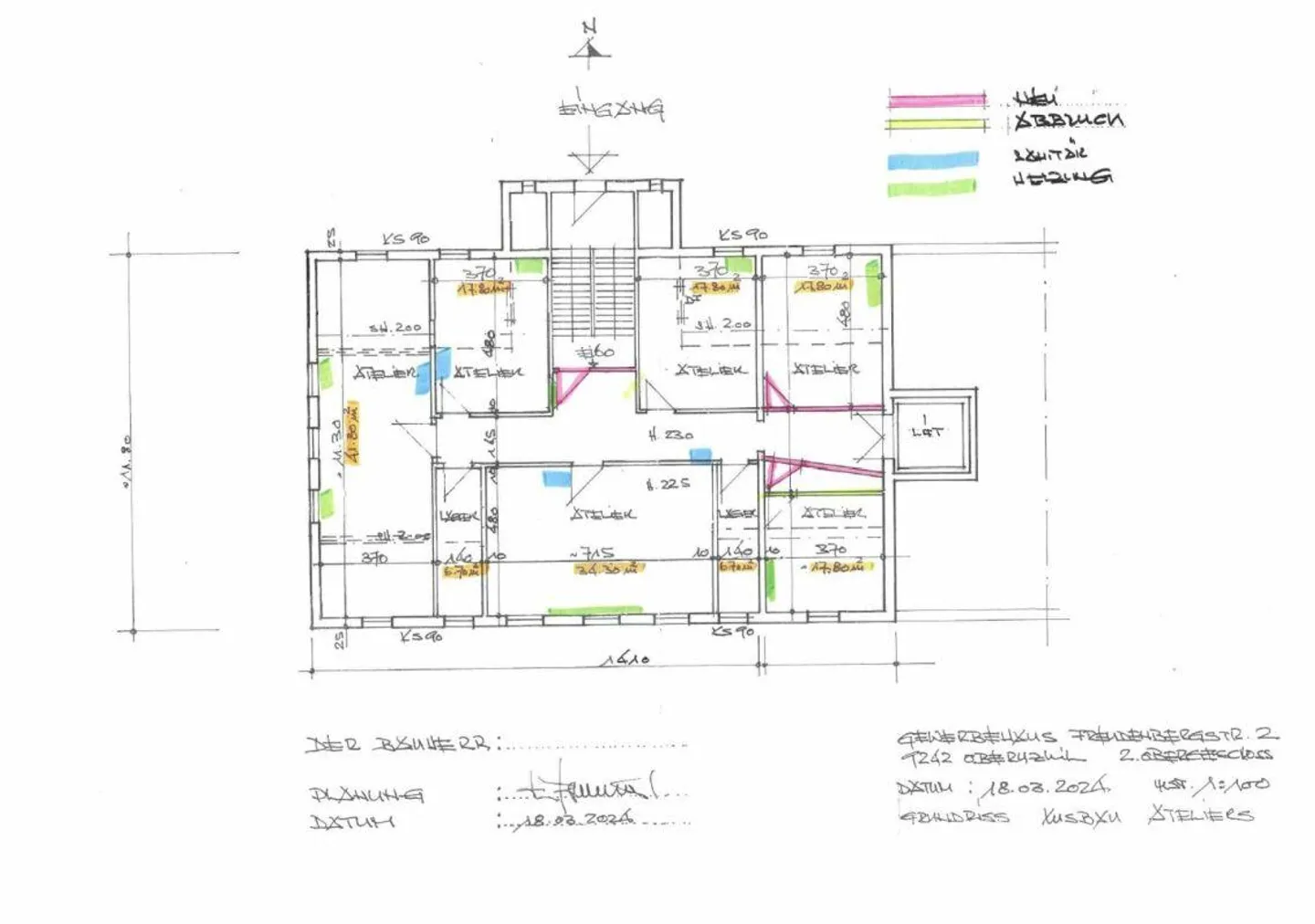 Solo 1 studio rimasto. Studi/uffici luminosi di nuova creazione... - Foto 8 di 8