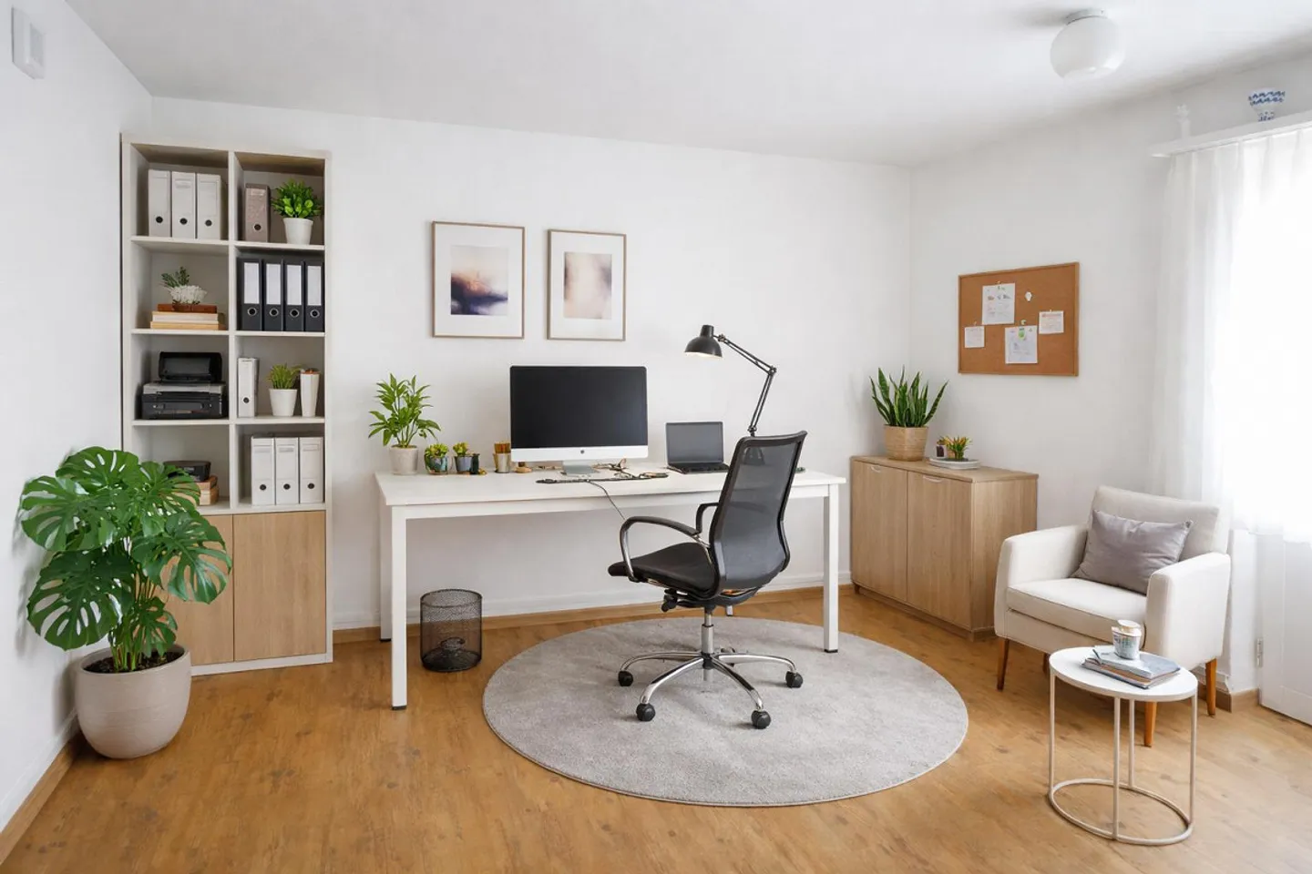 Vielseitiger Büroraum mit Bad - Foto 1 von 4