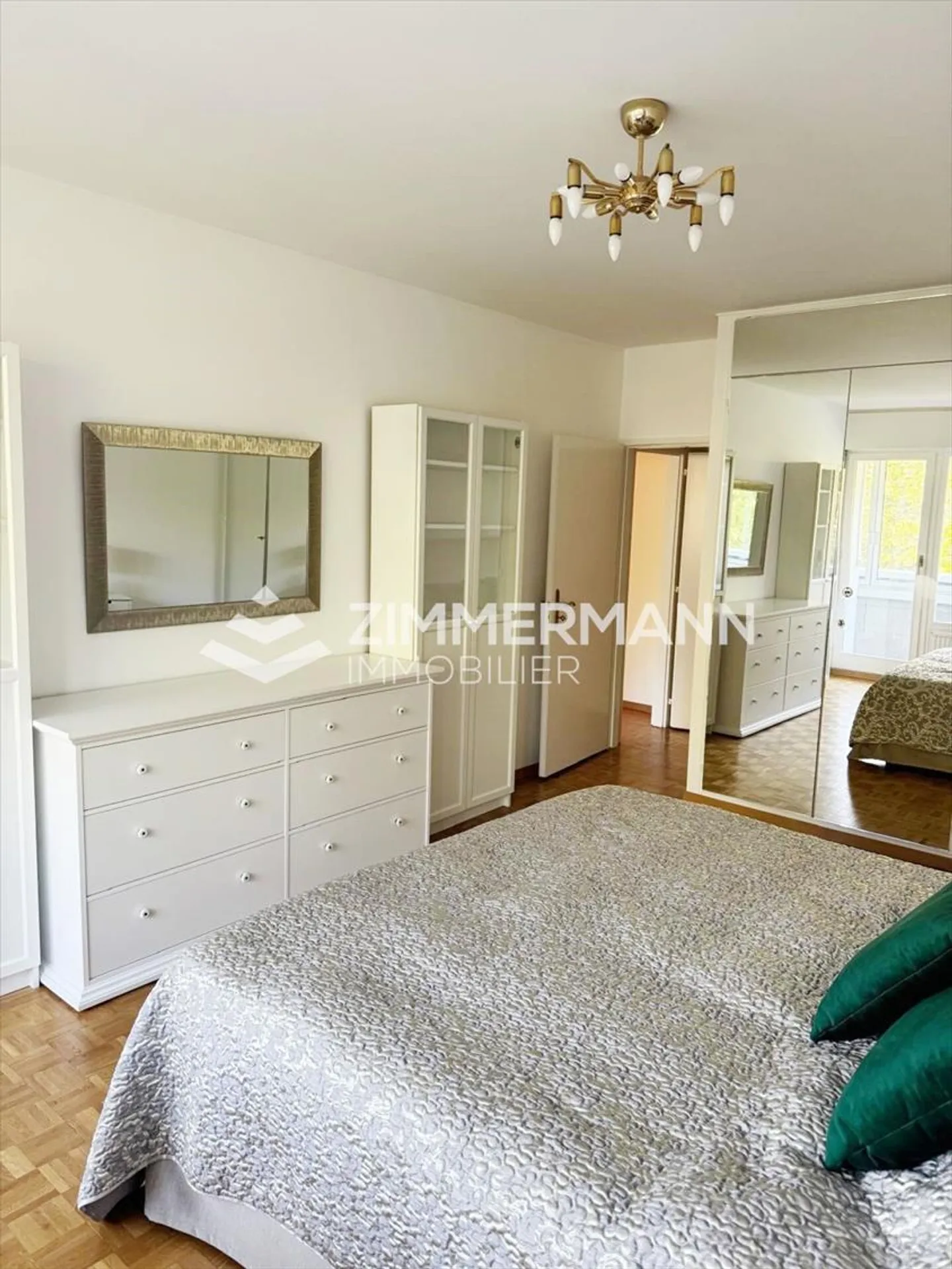 Sublime appartamento di 4 stanze arredato in una residenza a Chêne-Bougeries - Foto 10 di 13