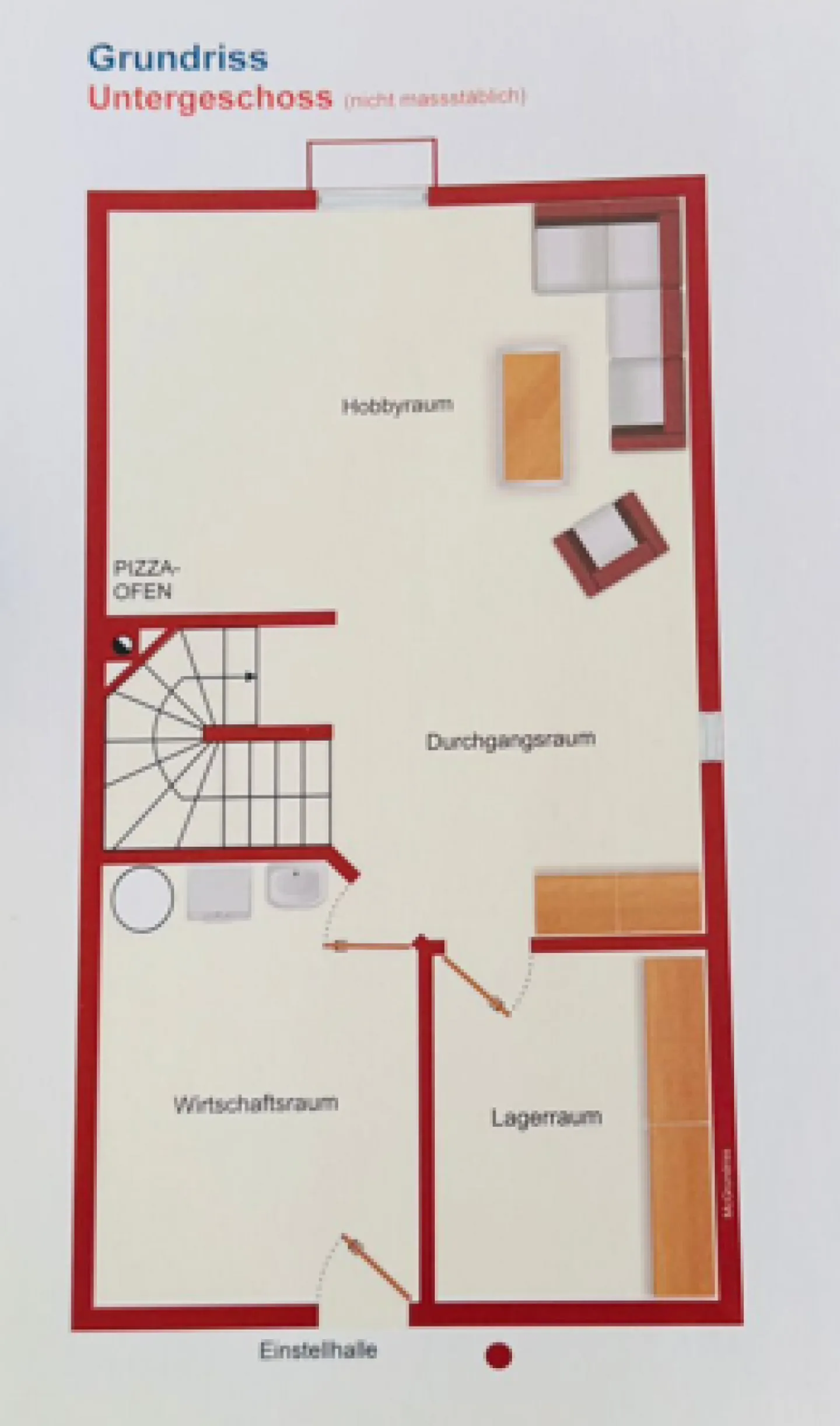 Maison de ville d'angle 4,5 pièces avec jardin, garage, place de parking et four à pizza à Giebenach - Photo 26 sur 26