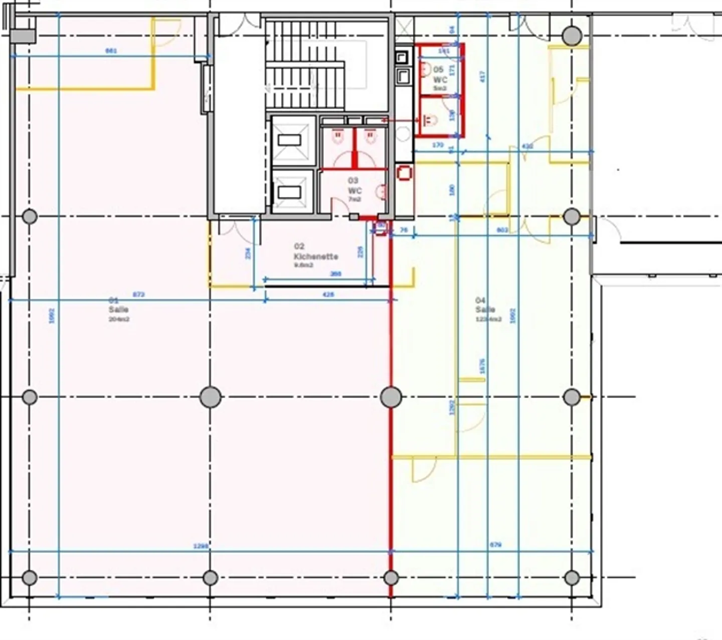«Renovierte Geschäftsräume zu vermieten - 123 m2 und 204 m2» - Foto 3 von 3