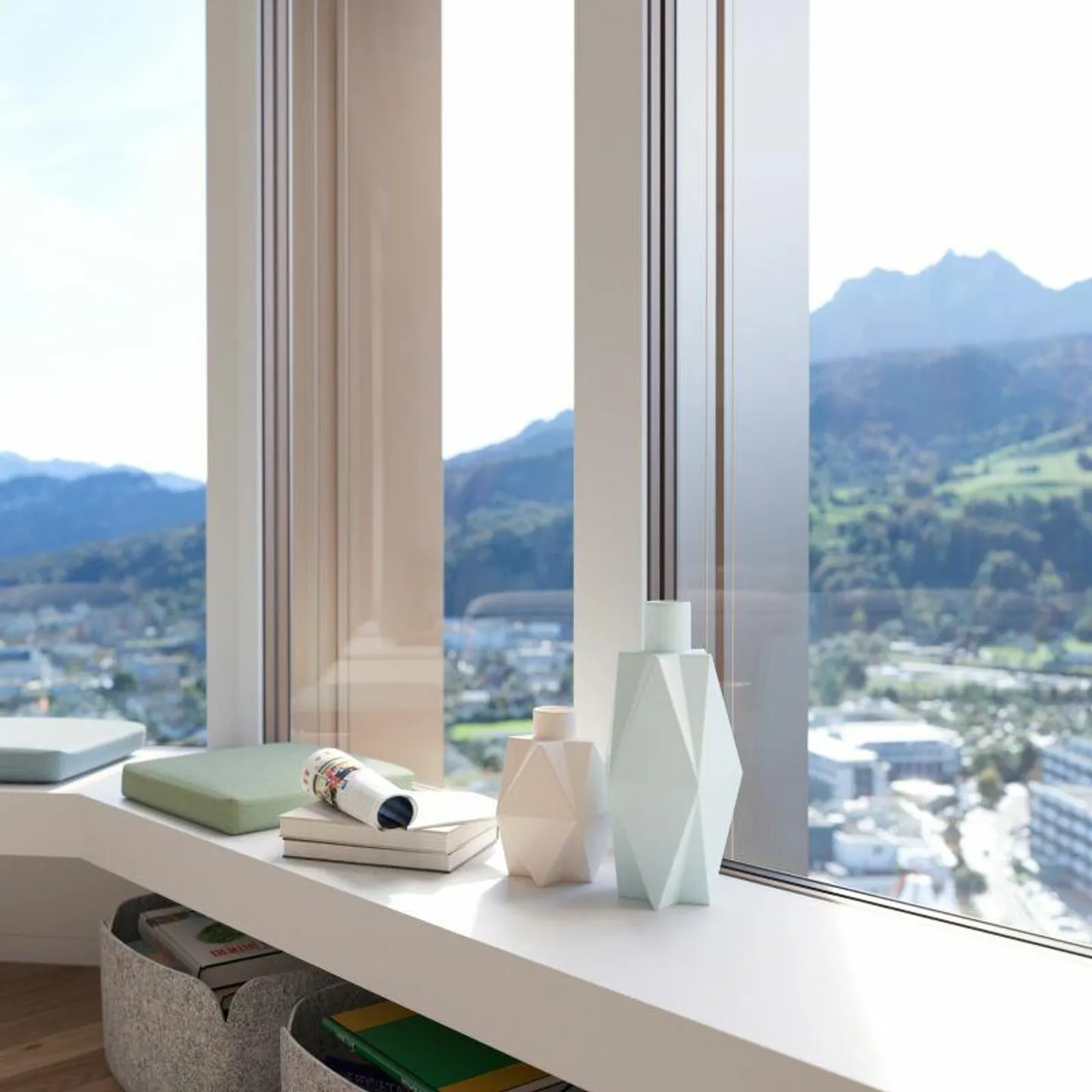 Stilvolle Wohnung mit atemberaubendem Blick - Foto 3 von 4