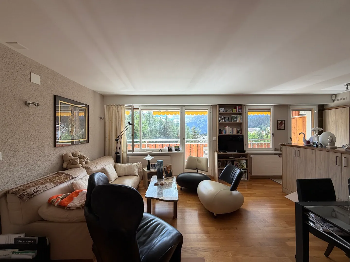 Wohnung im Zentrum von Crans - Foto 1 von 9