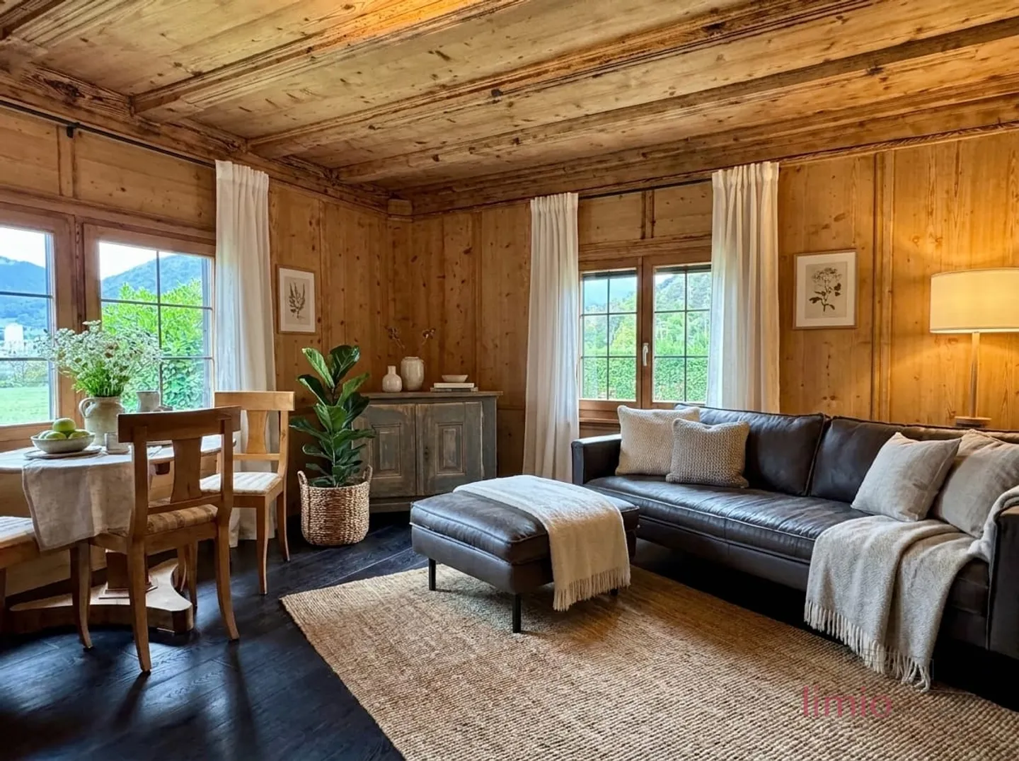 A RARE OPPORTUNITY: Completely renovated chalet with a separate apartment just 5 minutes from Chur - Photo 2 of 13