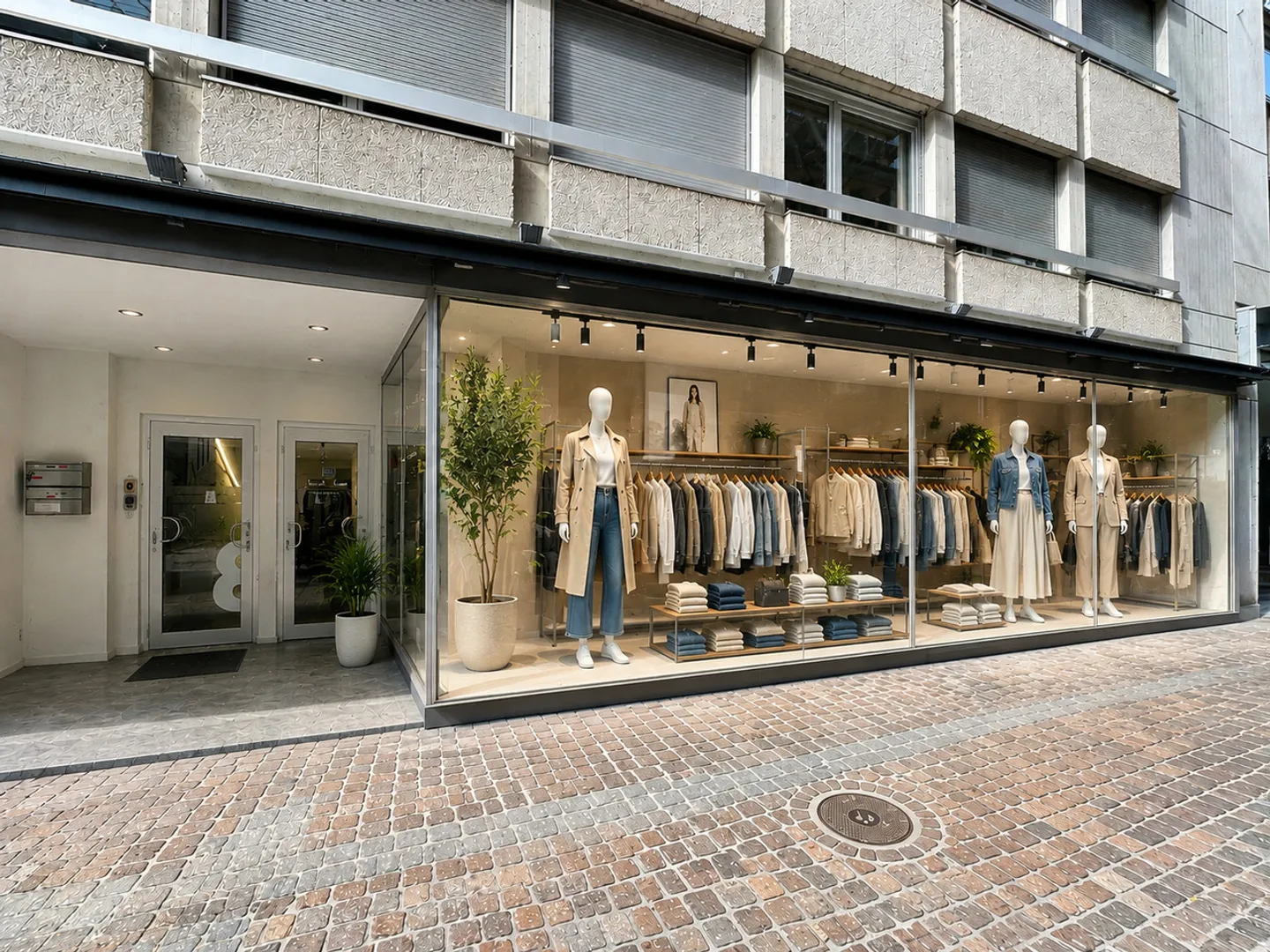 Gewerbearkade im Herzen der Altstadt von Sion - Foto 1 von 3