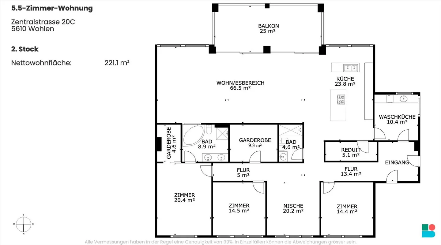 Exklusives Loft in Wohlen - Foto 9 von 9