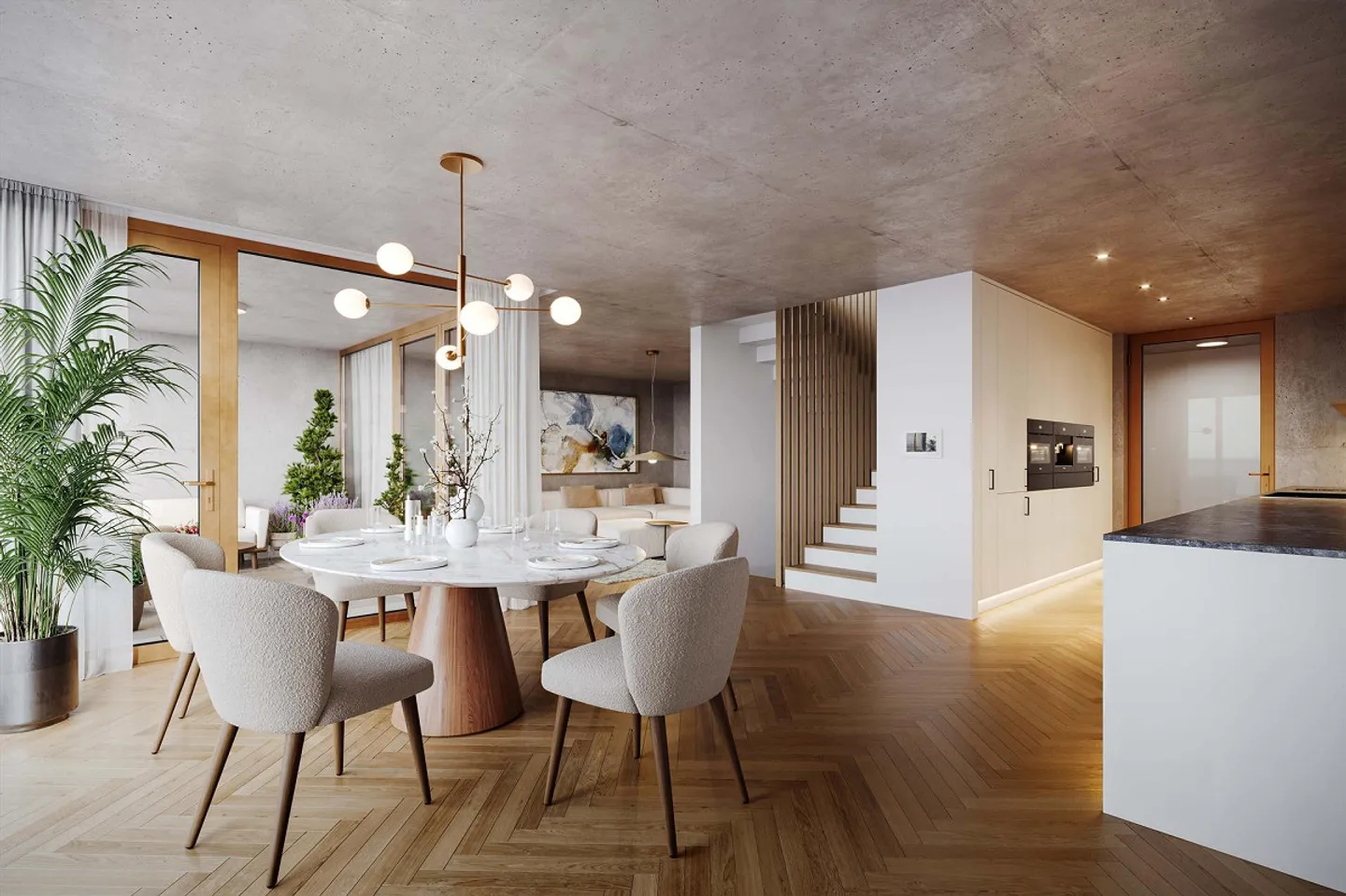 Moderne Reihenhaus mit Smart-Funktionen - Foto 1 von 9