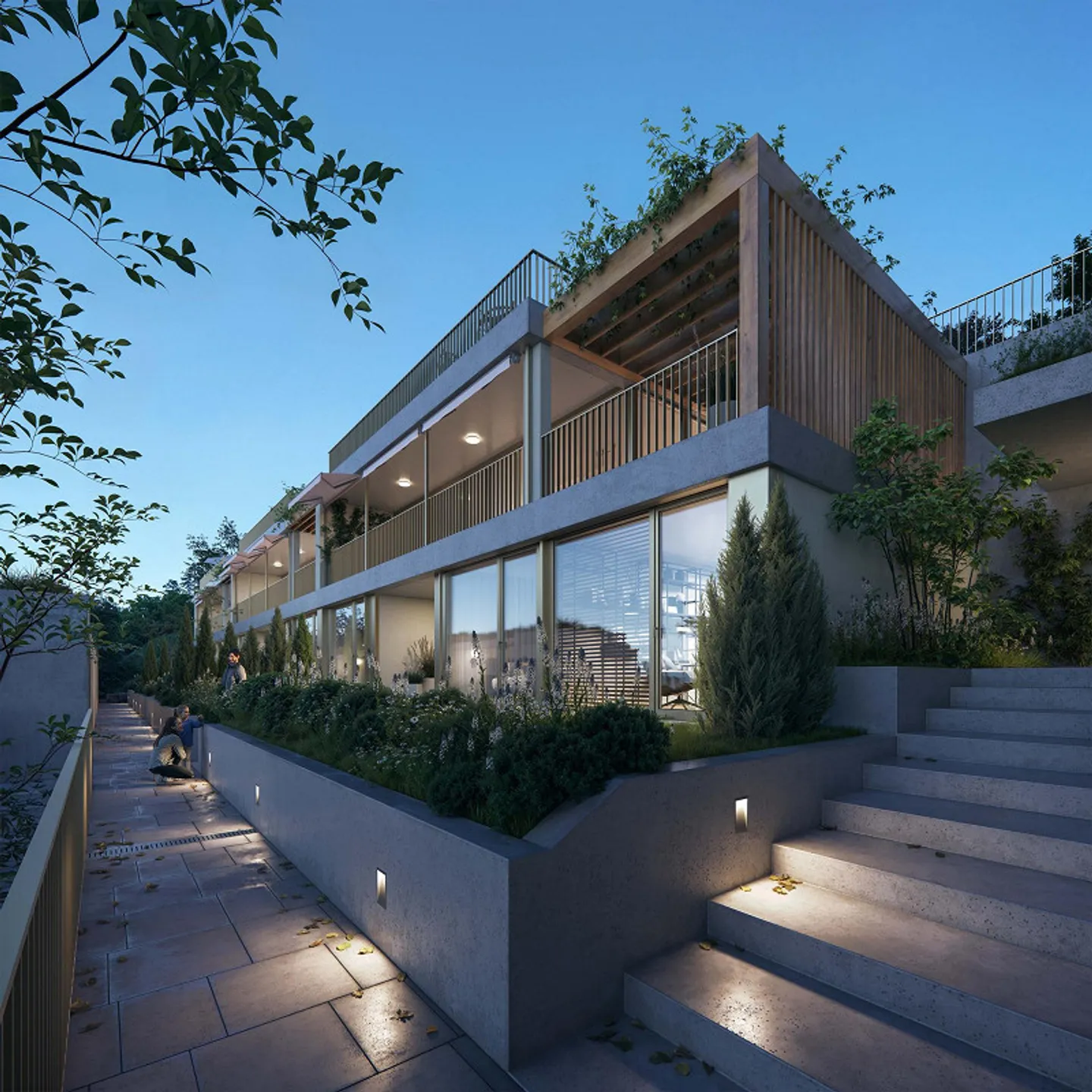 Moderne Reihenhaus mit Smart-Funktionen - Foto 4 von 9