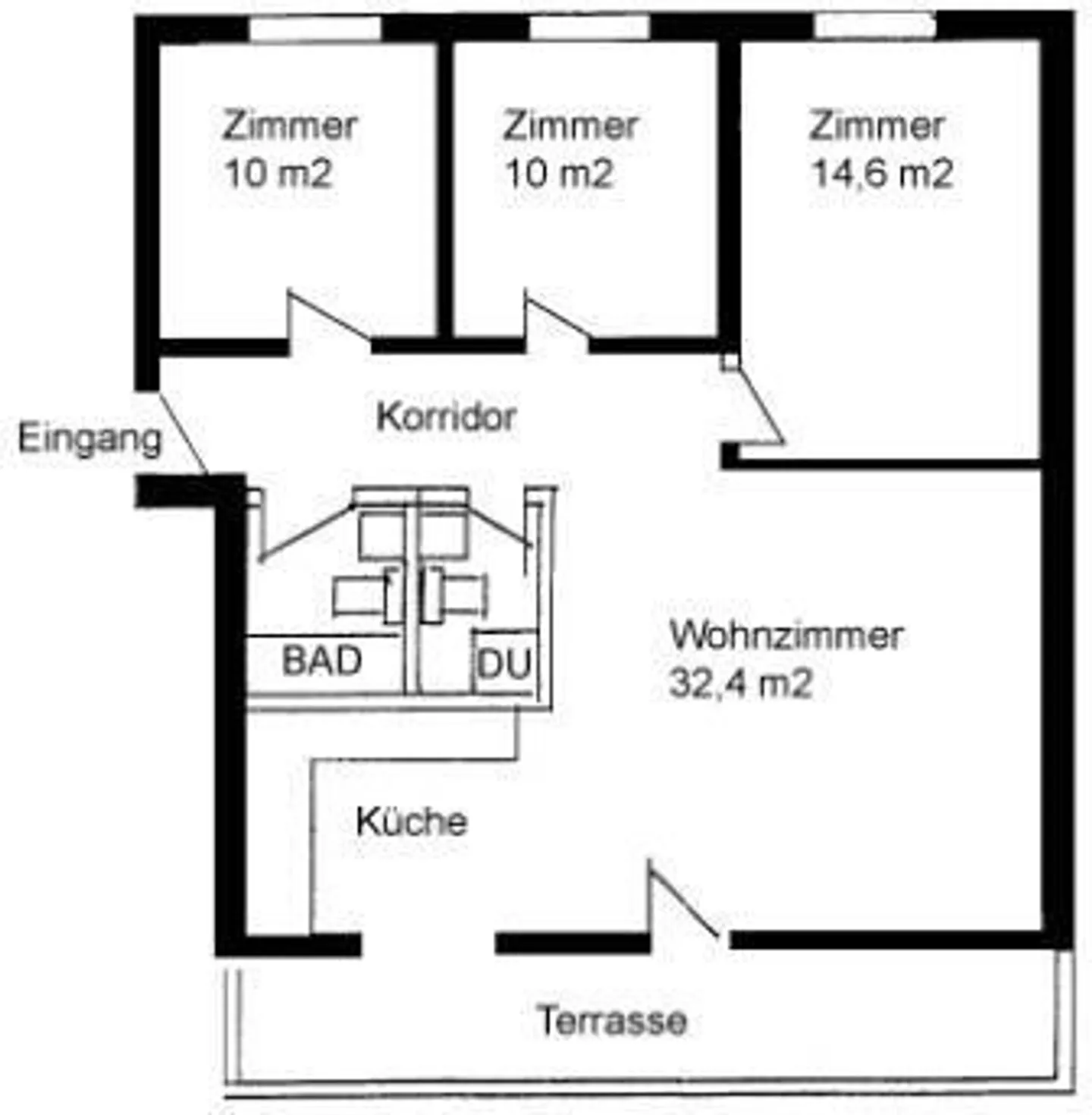 Schöne, helle 4-Zimmer-Parterrewohnung in Frutigen - Photo 10 sur 10