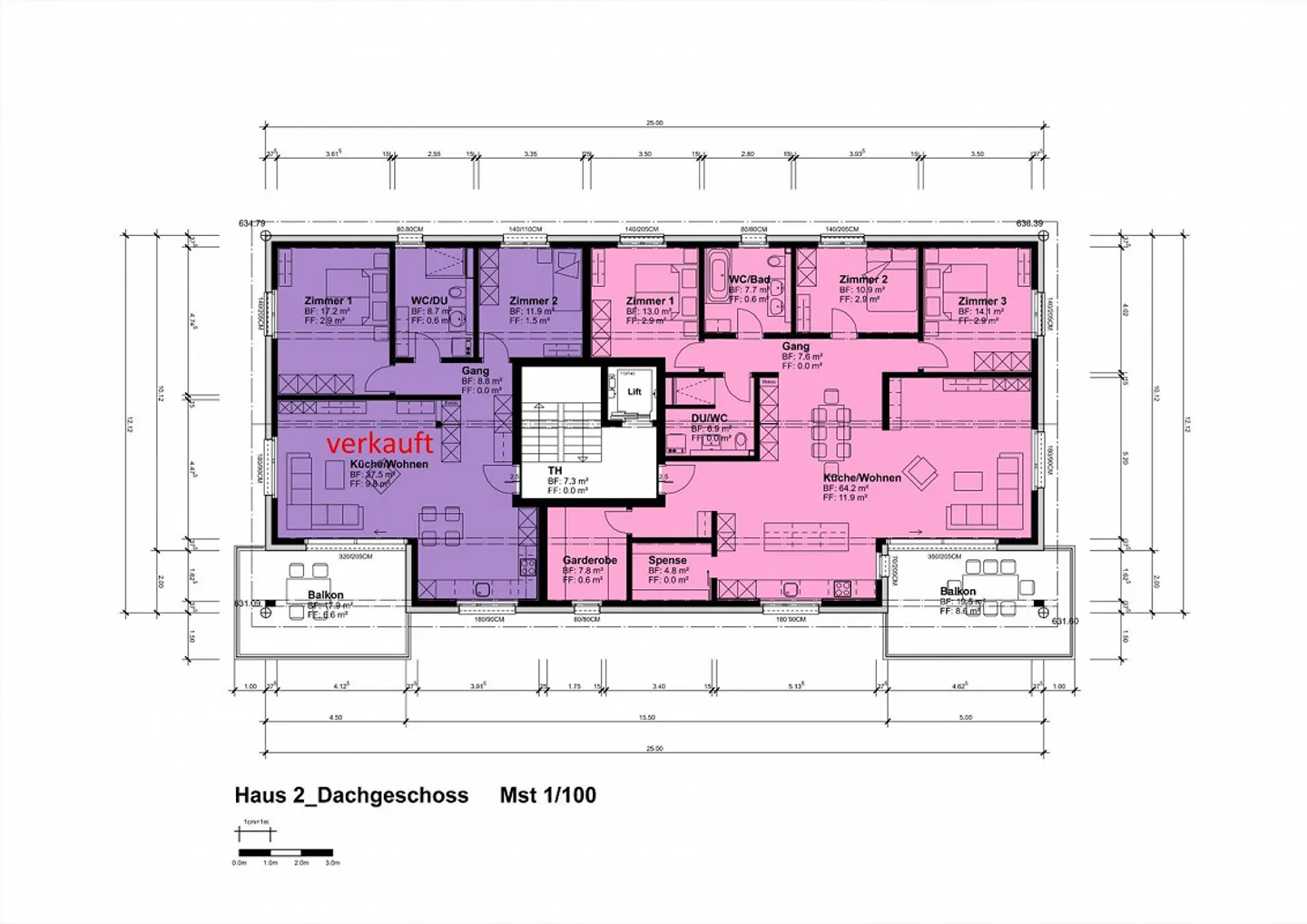 Costruzione al Rain Appartamento 5½ stanze attico | H2 - Foto 5 di 9