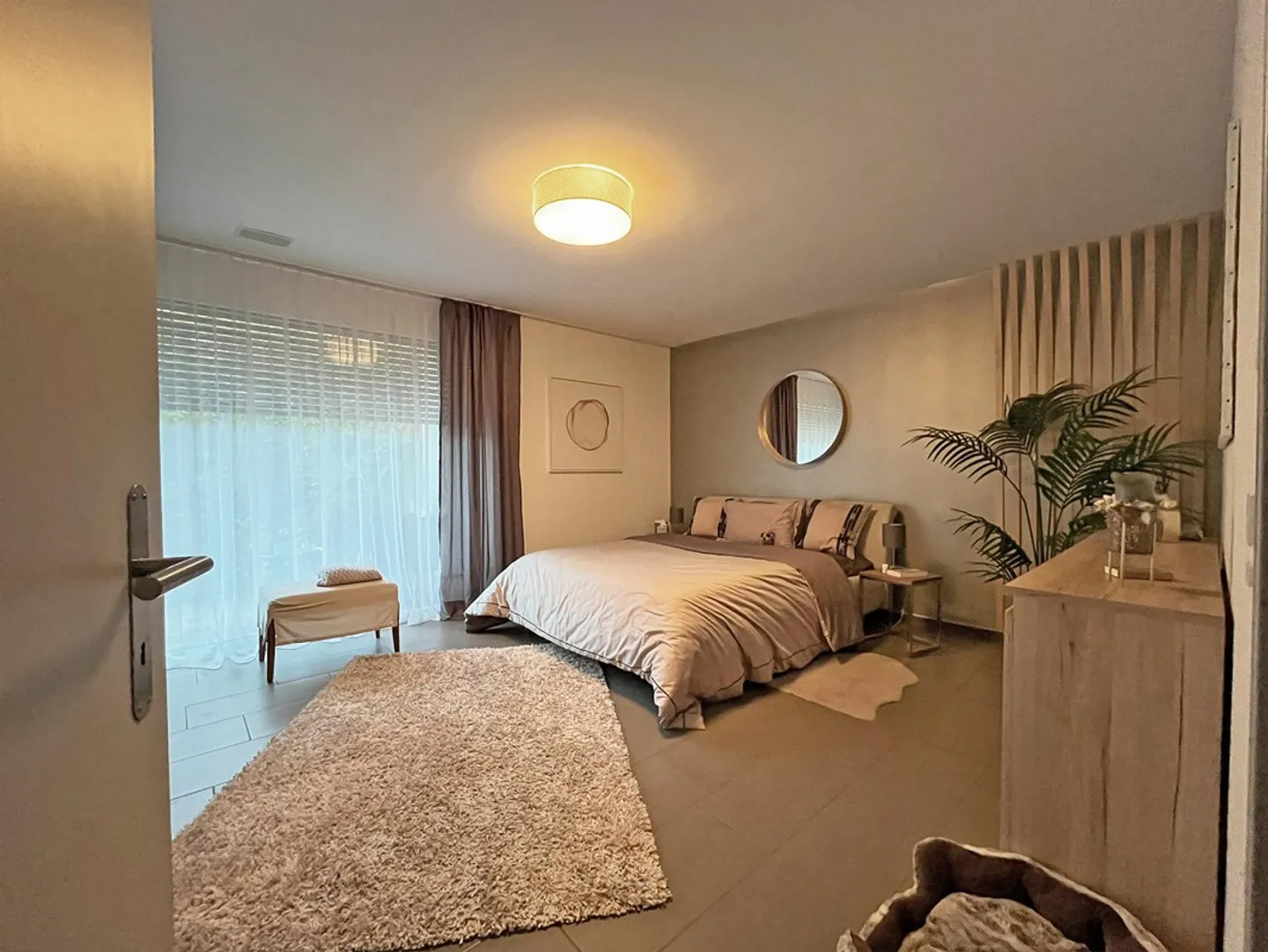 2.5-room garden apartment with private washing tower - Photo 5 of 9