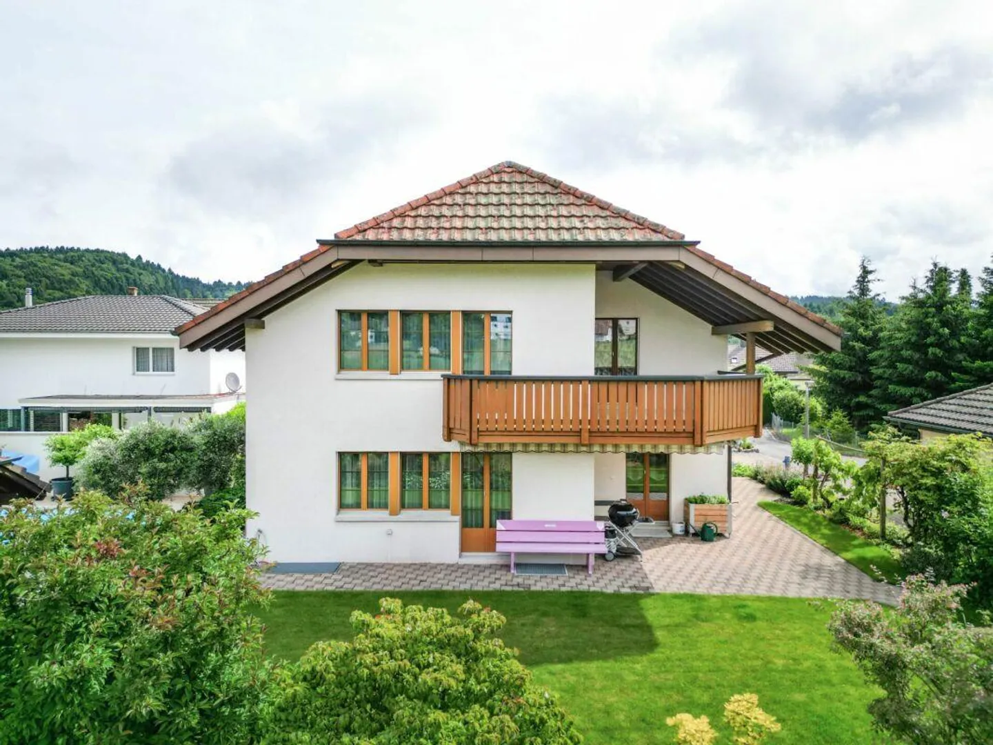 Spacious Single-Family Home with Pool and Garden Paradise in Roggwil - Photo 1 of 30