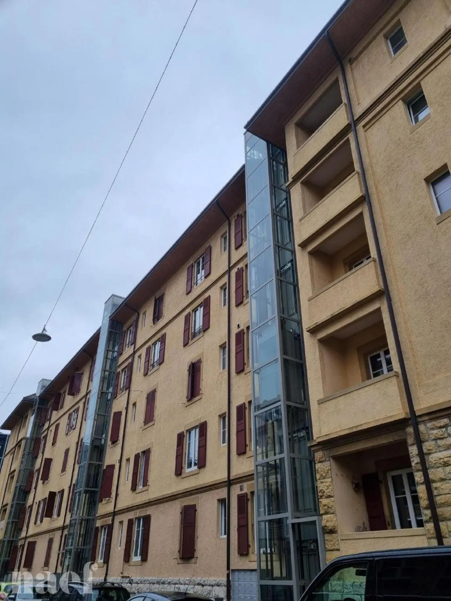 Appartement avec 5,5 pièces au 2ème étage avec ascenseur, situé au Rue de l'Eglise 6, 2000 Neuchâtel - Photo 1 sur 8