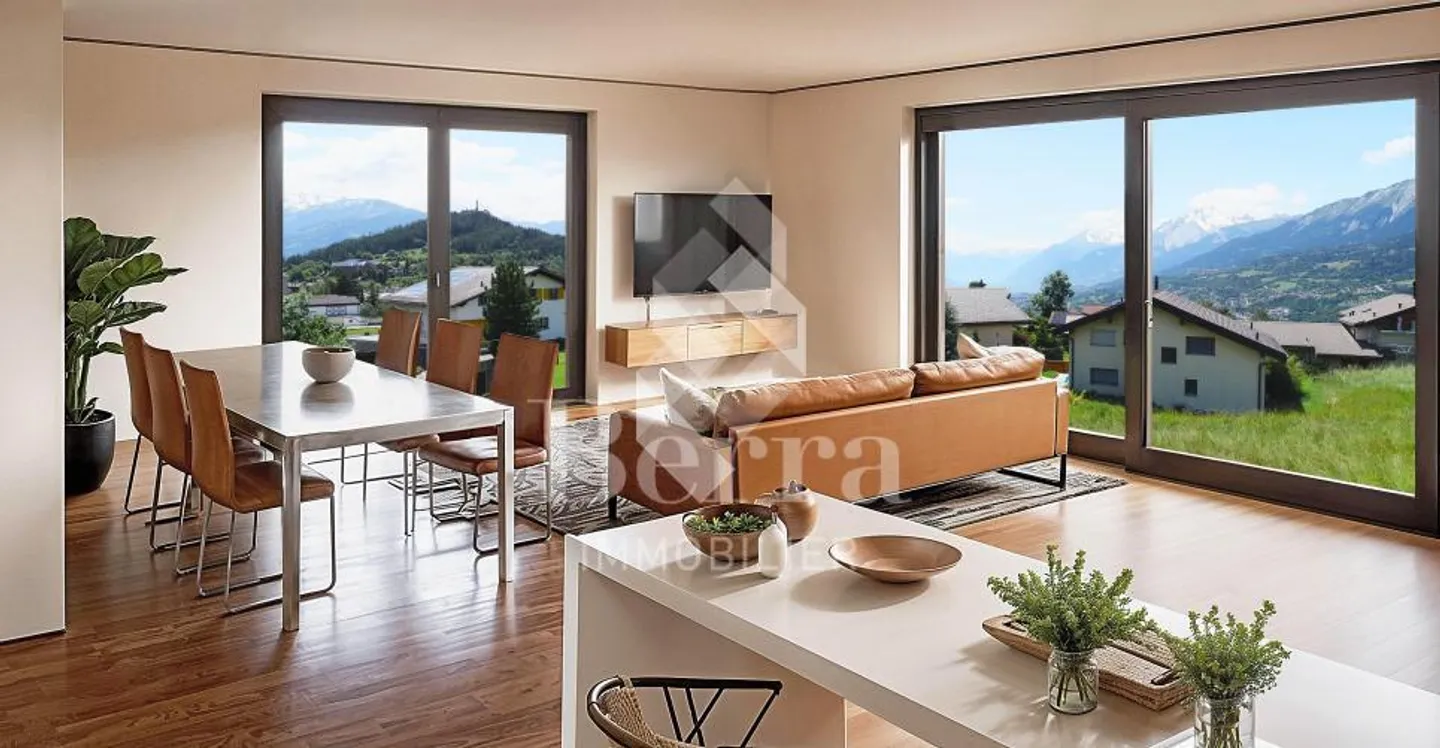 La Bella Tola - joli chalet sur parcelle dégagée - Photo 2 sur 13