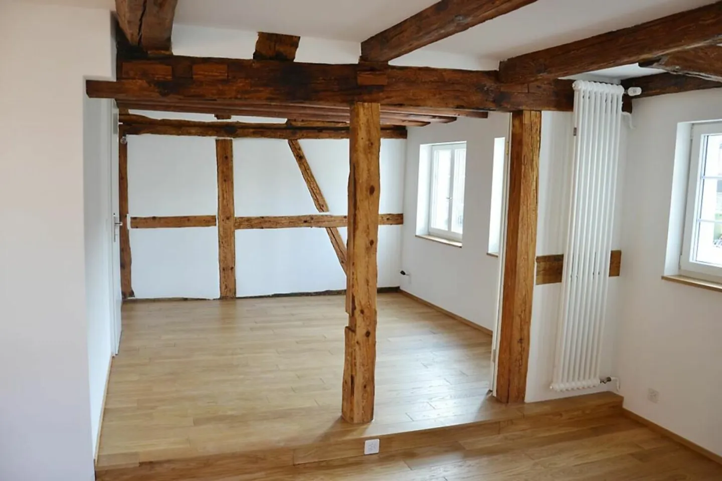 Casa a 3 generazioni, 7 stanze + 2 stanze + giardino. Elegante, moderno, chic ristrutturato, molto luminoso, tutto biologico - oppure: appartamento di 7 stanze e appartamento/bureau Au-pair di 2 stanze - Foto 13 di 15