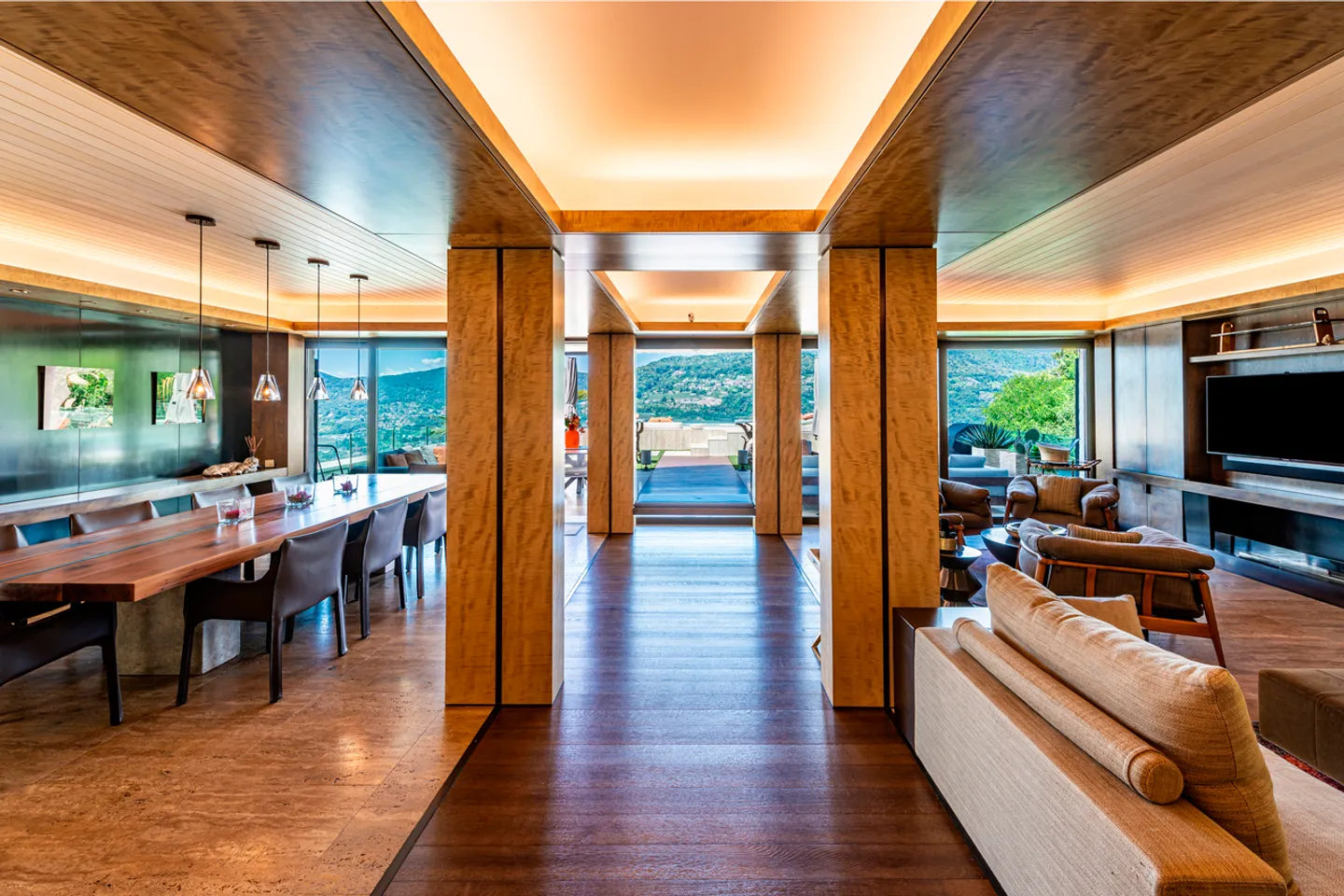 Maisonette de luxe, design intérieur par Jim Olson - Photo 6 sur 27