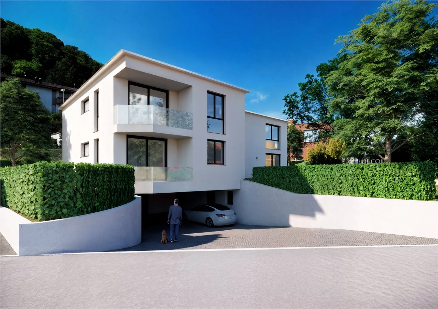 Villa mit Pool und zwei Apartments - Foto 6 von 7