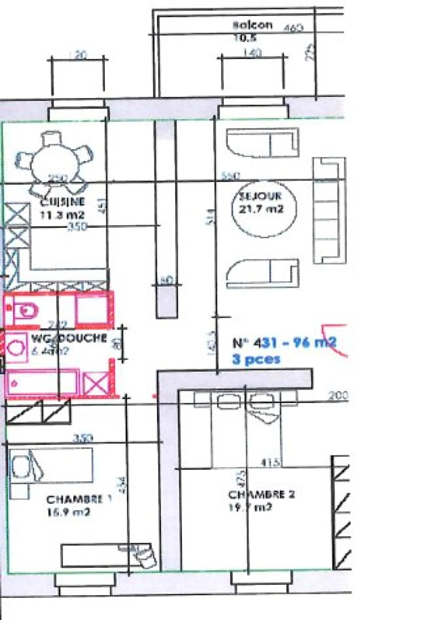Charmante Wohnung in Lausanne - Foto 7 von 7