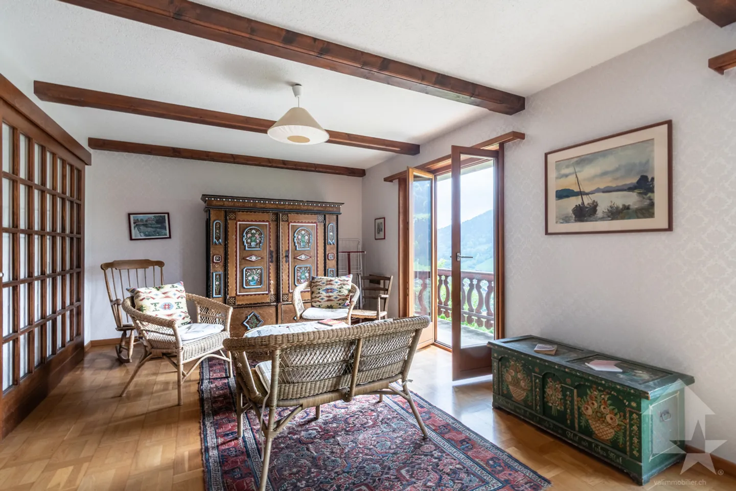 Troistorrents, chalet individuale di 6,5 stanze con vista - Foto 2 di 27
