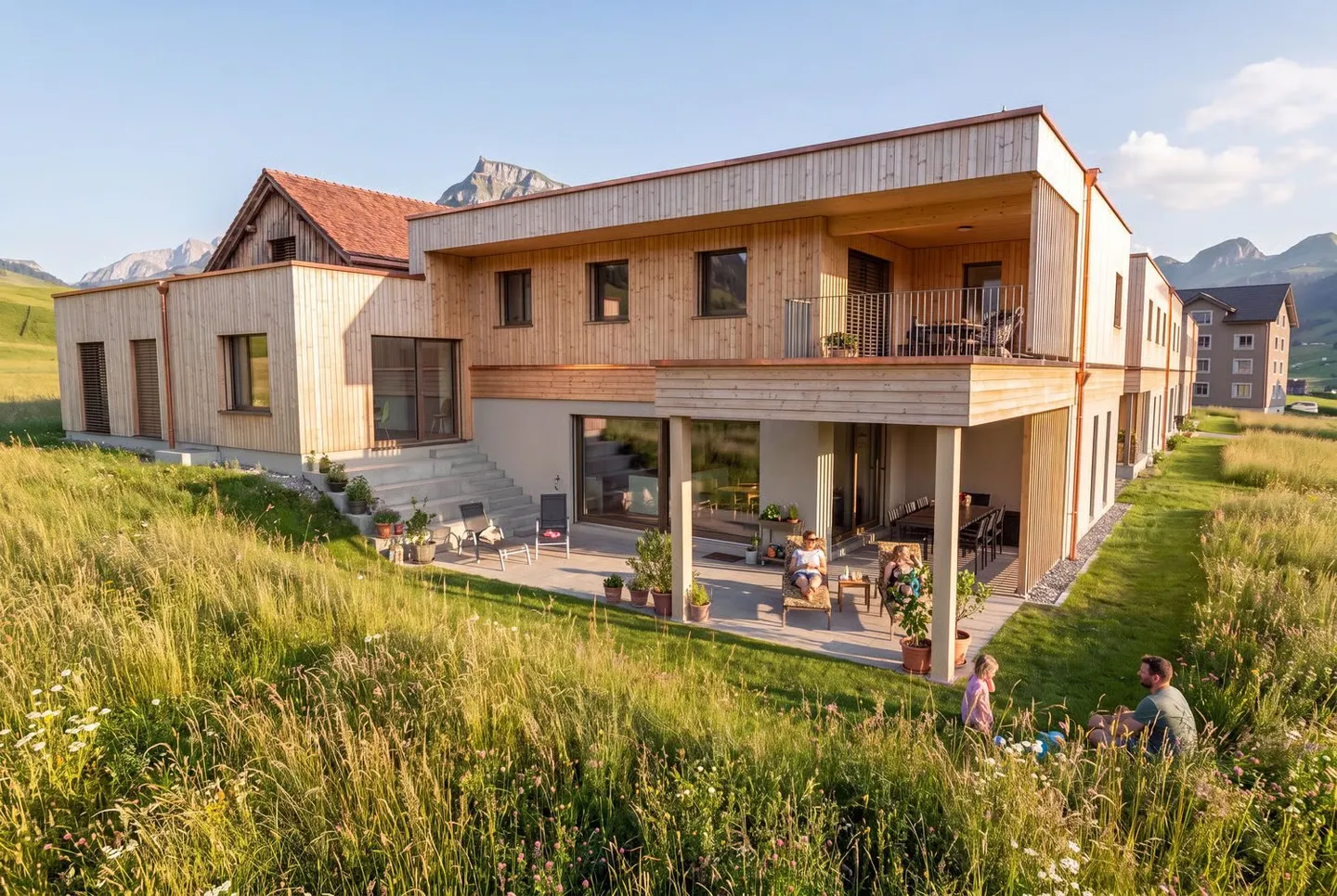 Au-dessus du brouillard, maison individuelle spacieuse avec jardin et piscine - Photo 1 sur 10