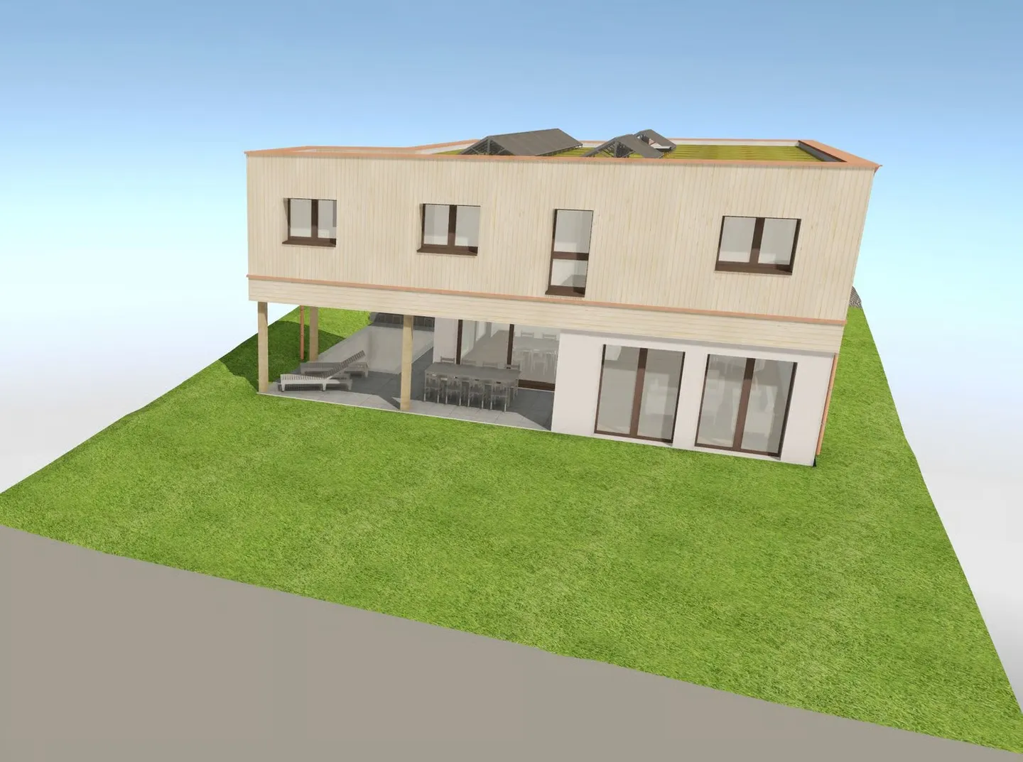 Au-dessus du brouillard, maison individuelle spacieuse avec jardin et piscine - Photo 9 sur 10