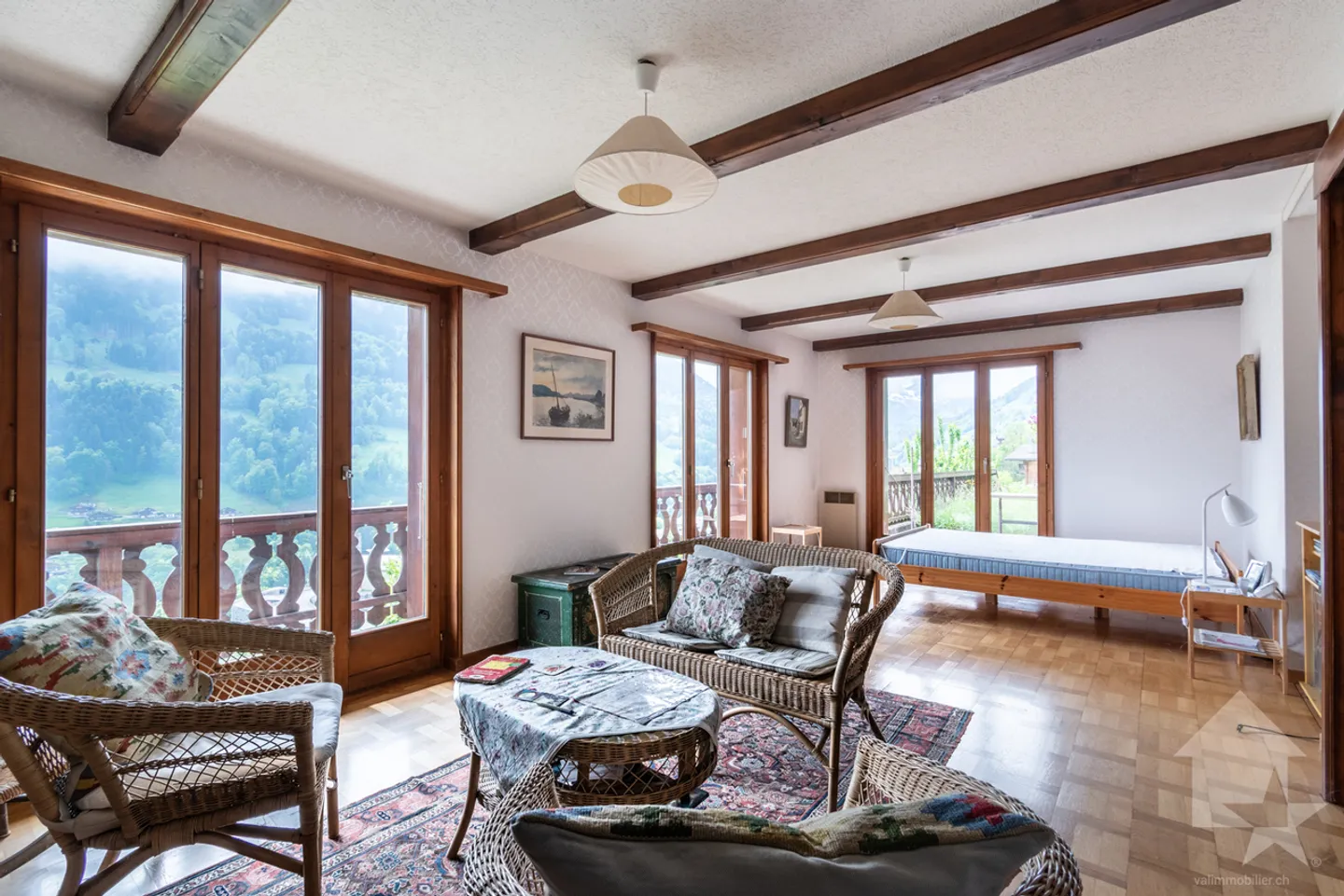 Troistorrents, chalet individuale di 6,5 stanze con vista - Foto 4 di 27