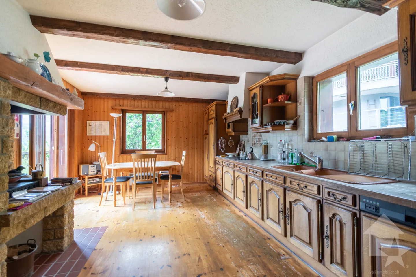 Troistorrents, chalet individuale di 6,5 stanze con vista - Foto 6 di 27