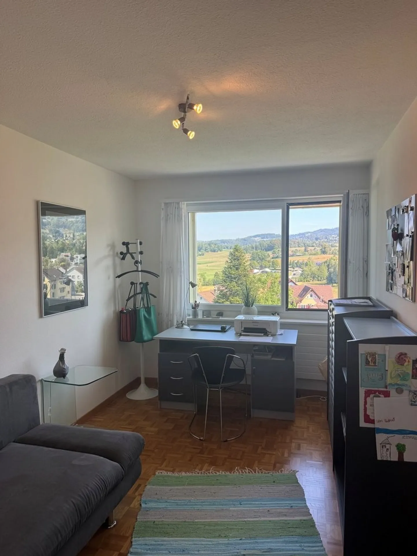 Charming 3-room apartment with panoramic view in the countryside for rent - Photo 5 of 10