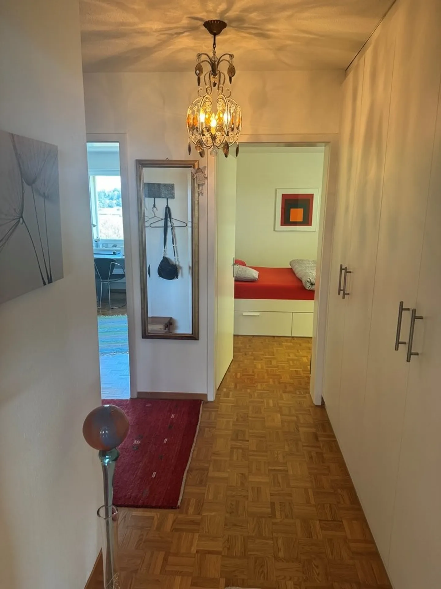 Charming 3-room apartment with panoramic view in the countryside for rent - Photo 6 of 10