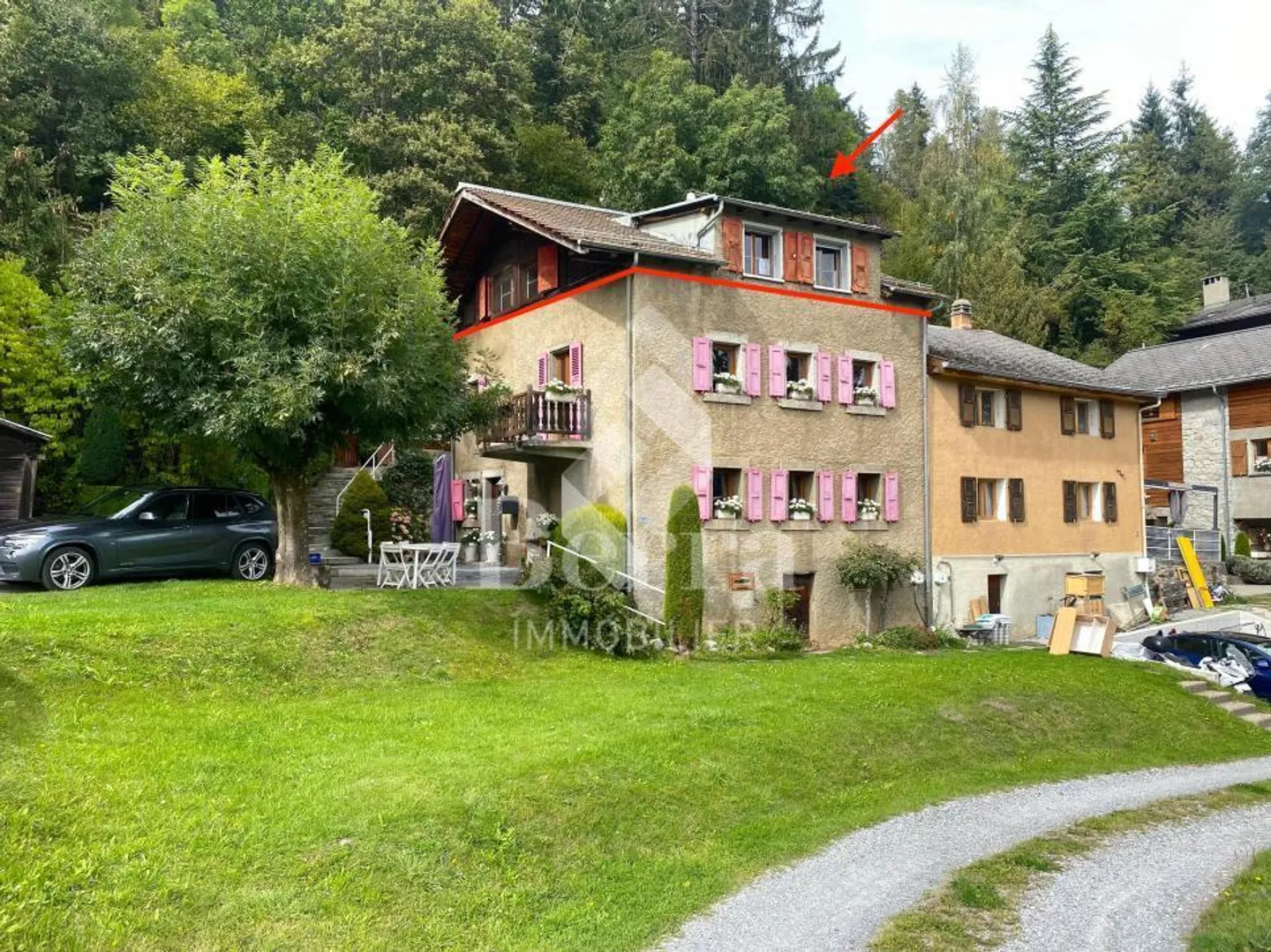 Appartement - Terrasse et terrain pour aggrandissement ! - Photo 1 sur 13