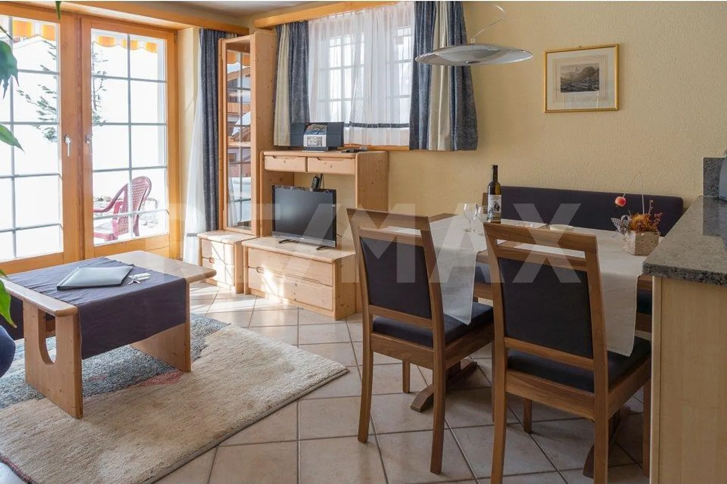 Stilvolle 2,5-Zimmer-Wohnung in Zermatt - Foto 5 von 13
