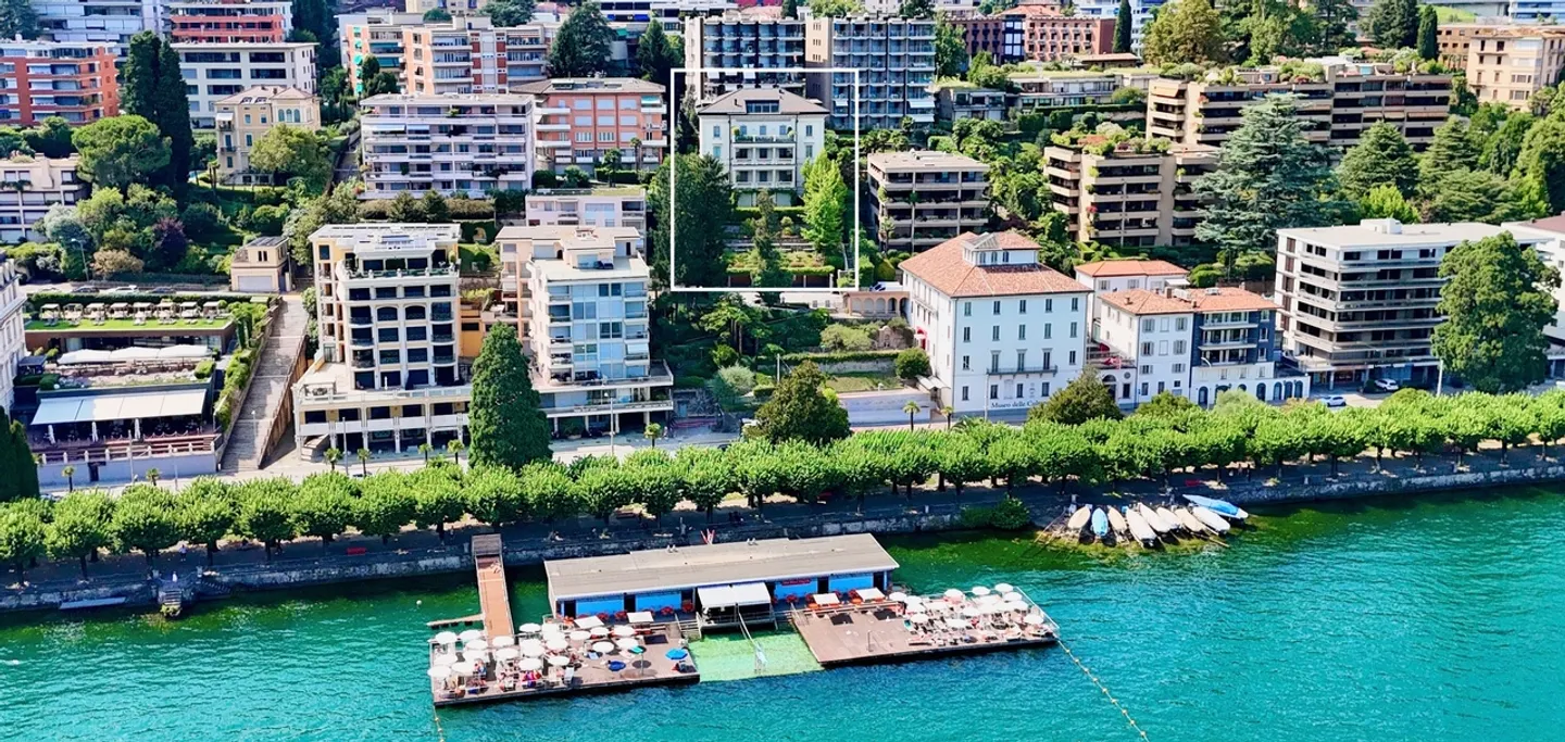 Villa Clelia - Attico con vista sul Lago di Lugano in un edificio storico - Foto 1 di 7