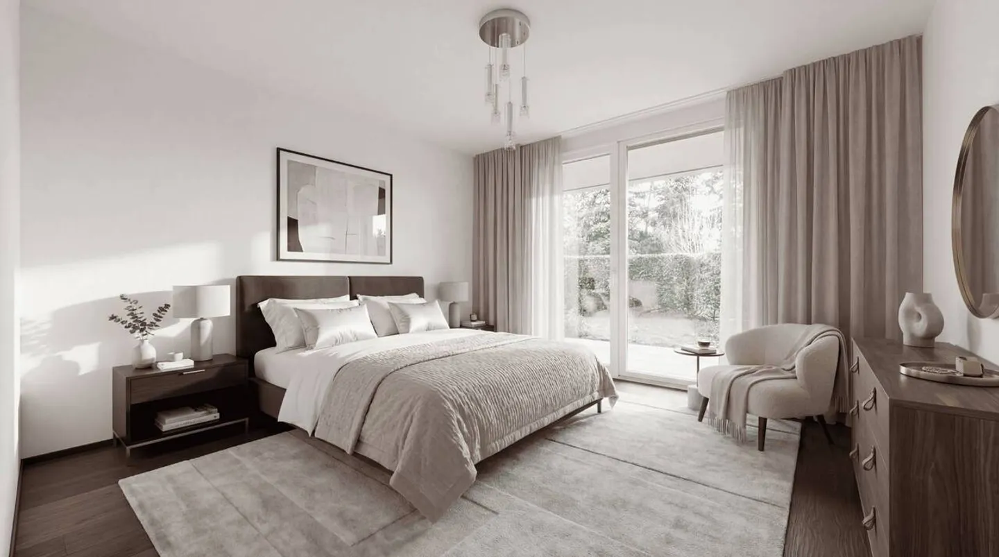 Superbe 3,5 pièces de standing avec terrasse et jardin - Photo 5 sur 11