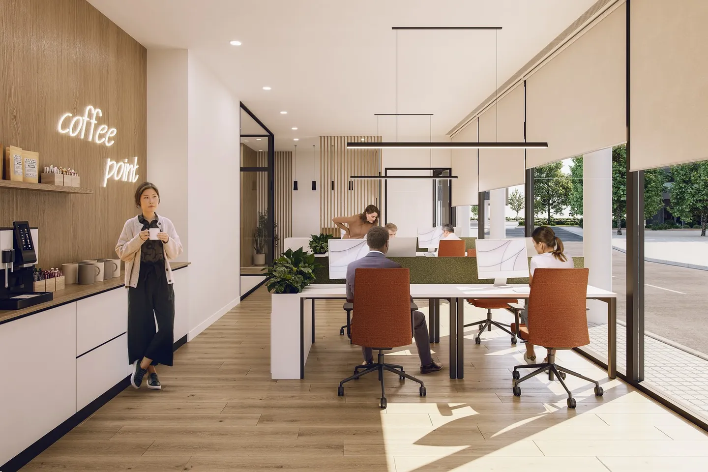 Bella superficie commerciale nel quartiere eco-sostenibile Les Echervettes - Foto 1 di 4