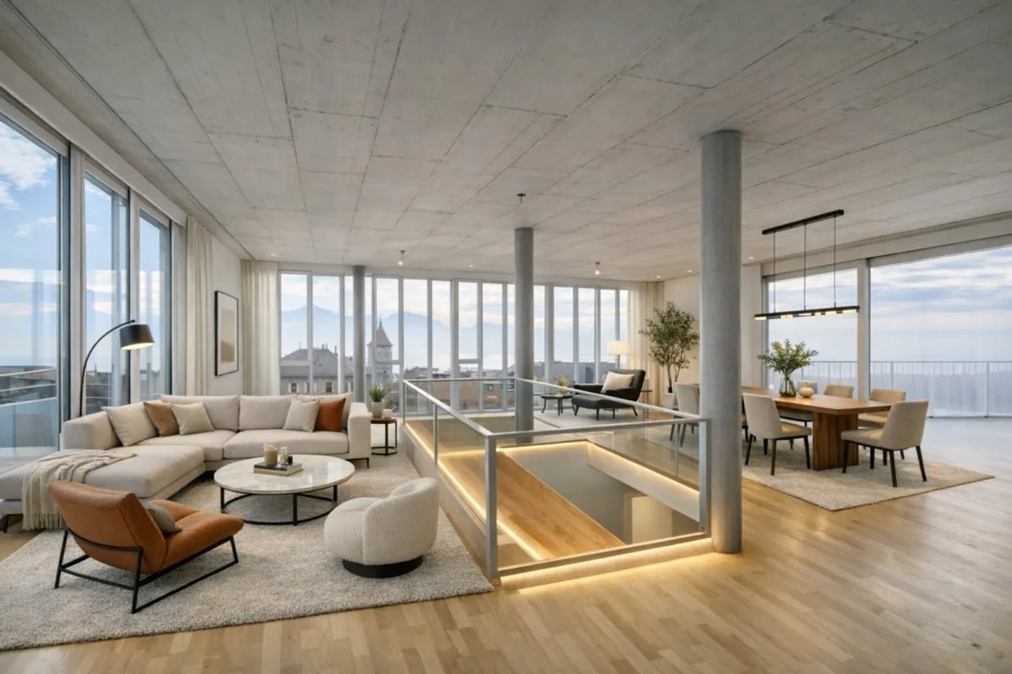 Attique d'exception avec terrasse - Photo 3 sur 12