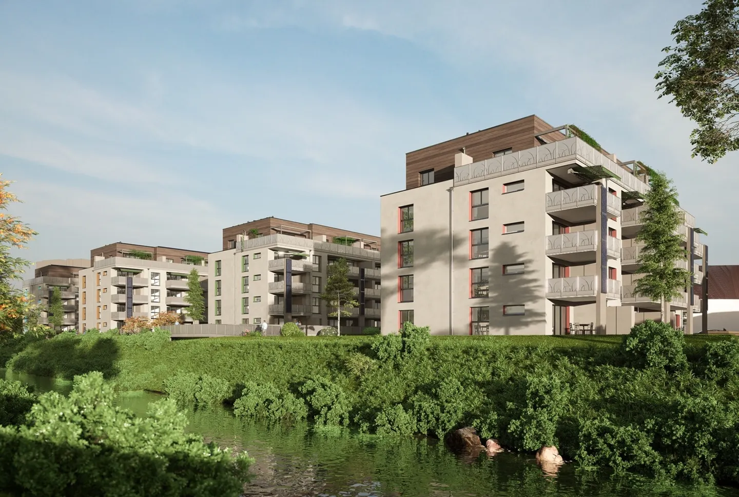 Parc du Moulin - 3.5 Room Apartment - Lot E03 - Photo 2 of 24
