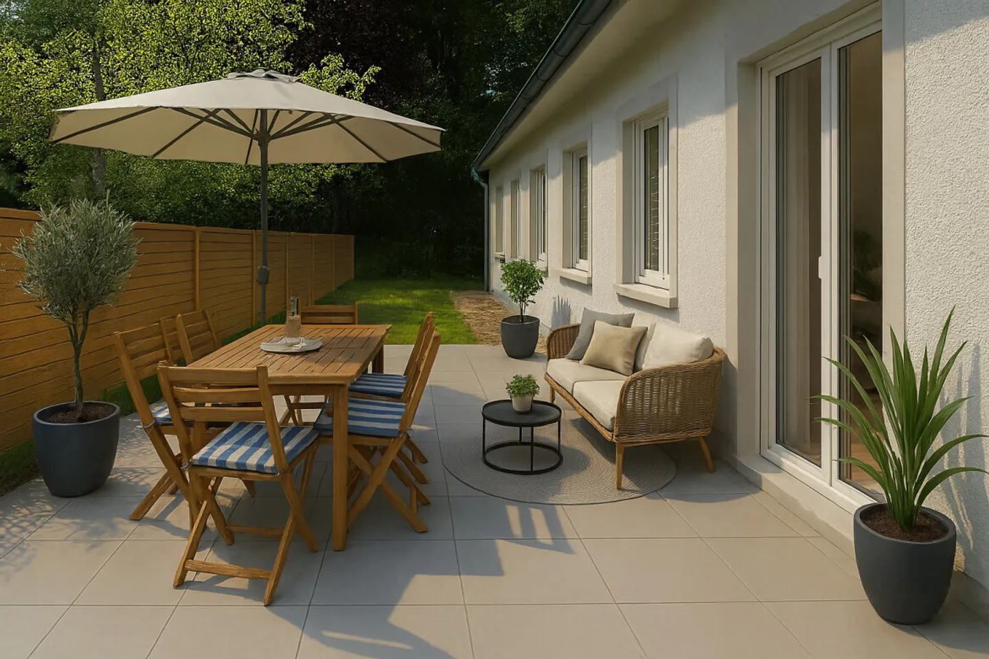 Un quadro bucolico vicino alla città - Foto 1 di 5