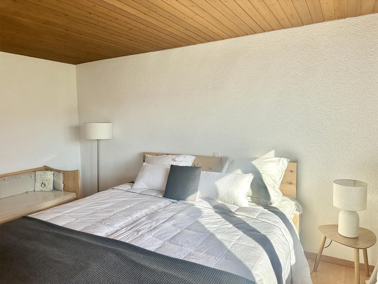 Appartamento luminoso di 4,5 stanze con grande balcone e vista libera sulle montagne - Foto 11 di 27