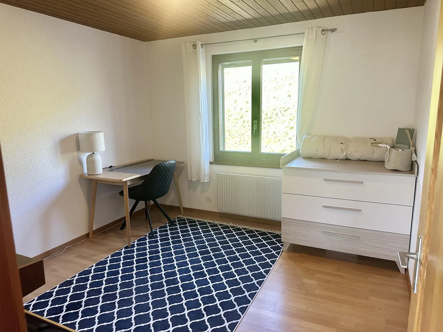 Appartamento luminoso di 4,5 stanze con grande balcone e vista libera sulle montagne - Foto 13 di 27