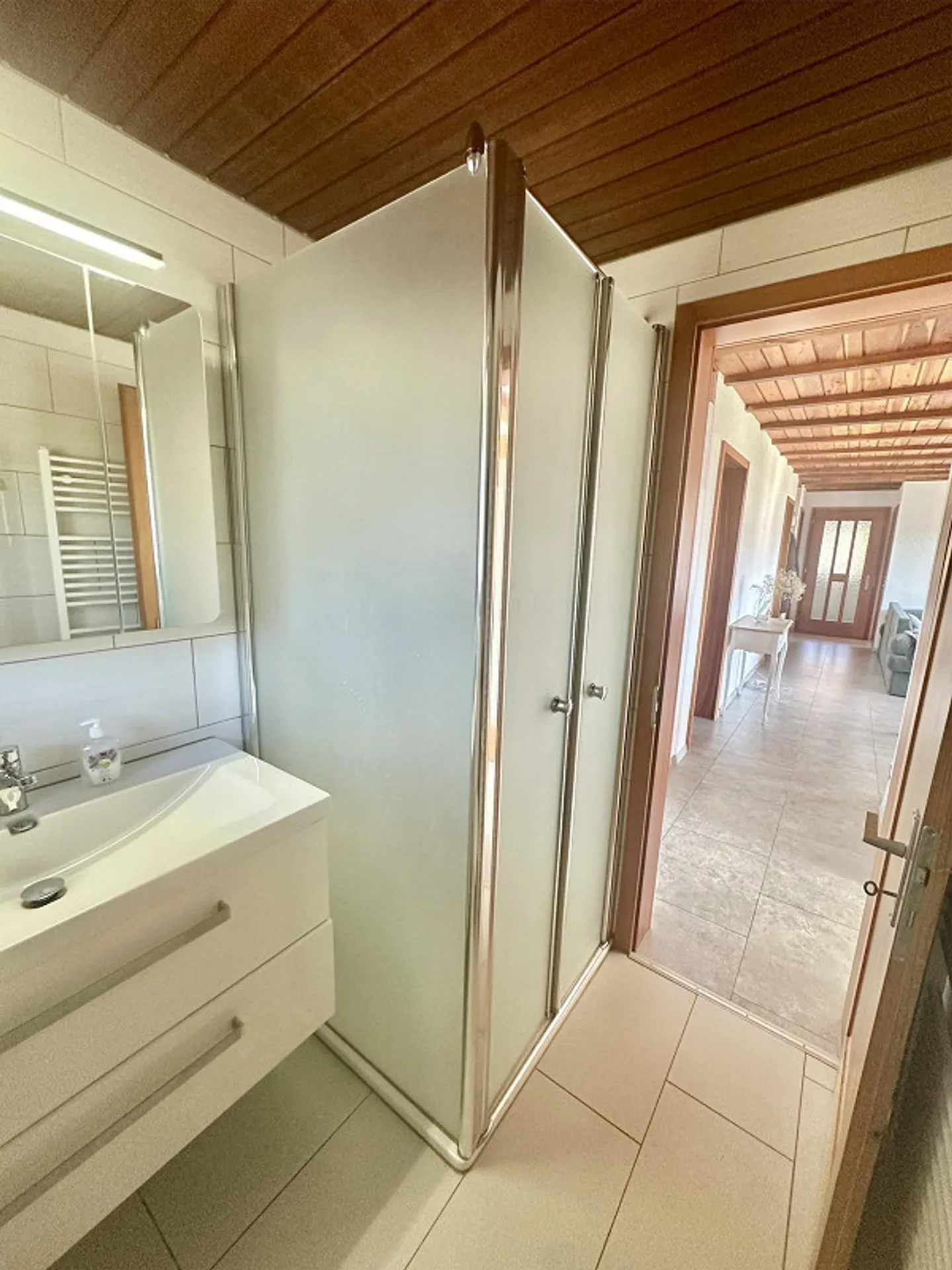 Appartamento luminoso di 4,5 stanze con grande balcone e vista libera sulle montagne - Foto 14 di 27