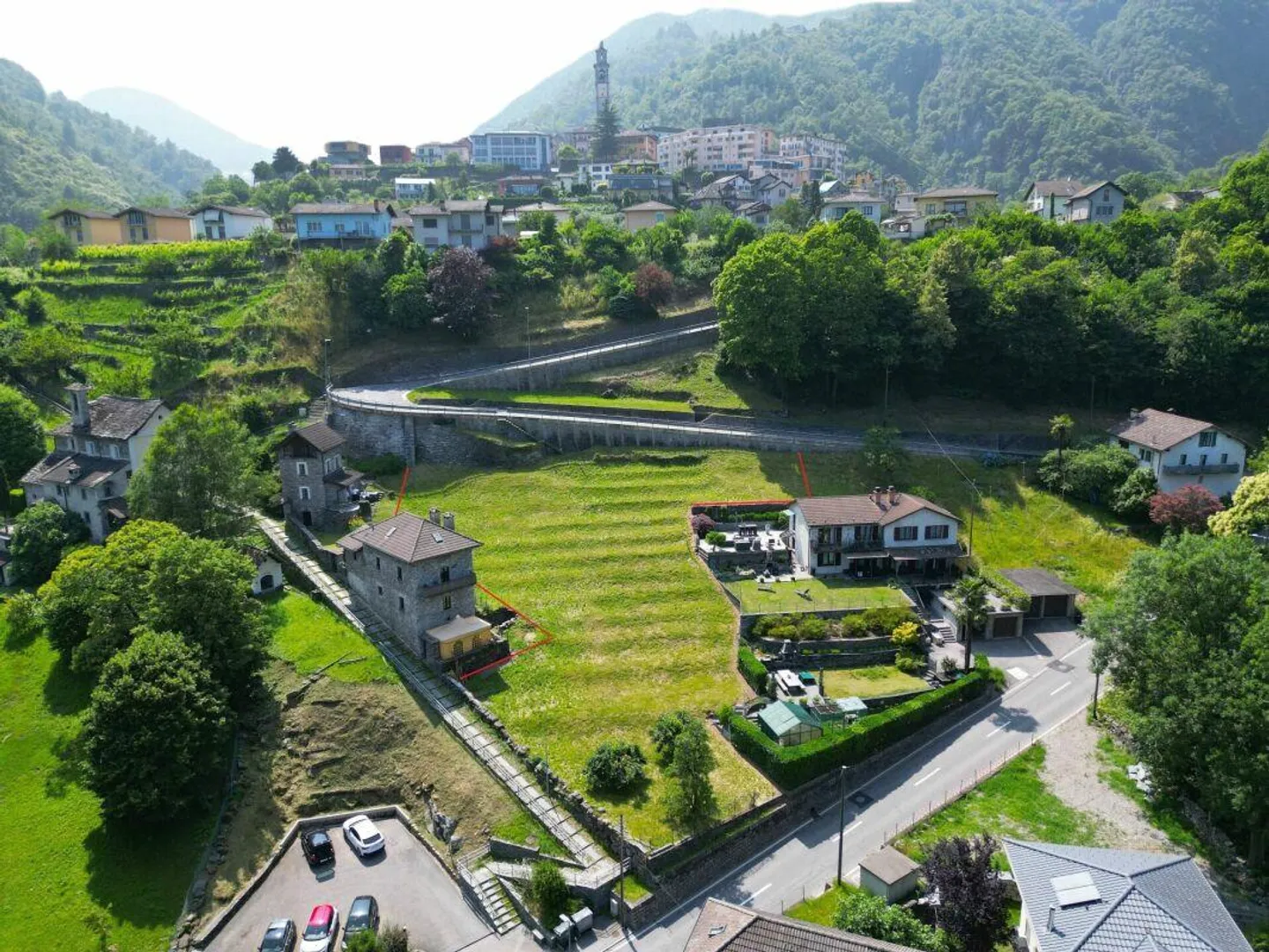 Terrain de 3 parcelles avec permis de construire à Golino - Photo 2 sur 7