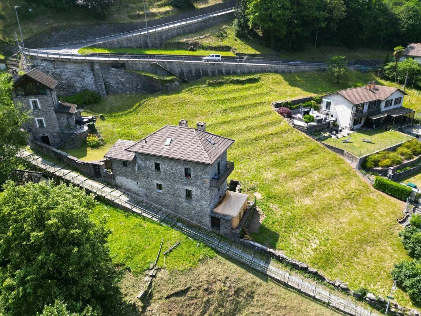 Terrain de 3 parcelles avec permis de construire à Golino - Photo 4 sur 7